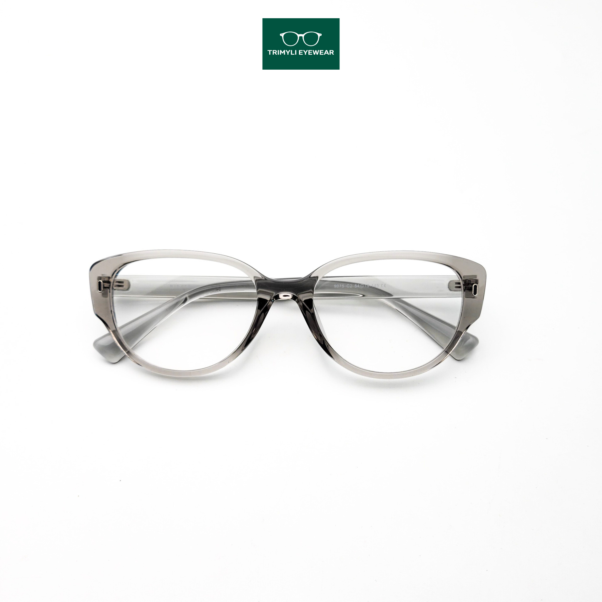 Gọng kính nhựa dẻo siêu nhẹ mắt mèo Trimyli Eyewear 9075