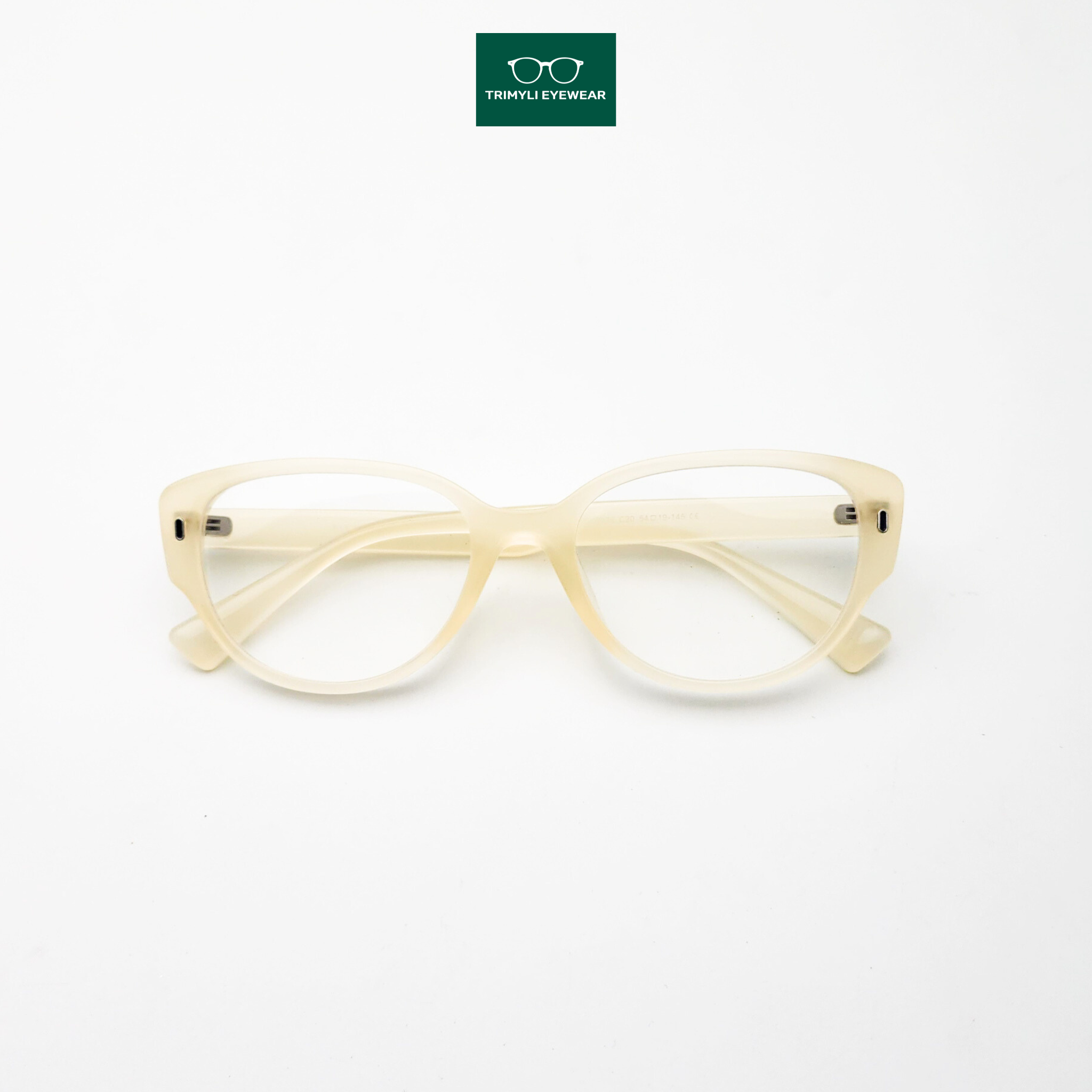 Gọng kính nhựa dẻo siêu nhẹ mắt mèo Trimyli Eyewear 9075