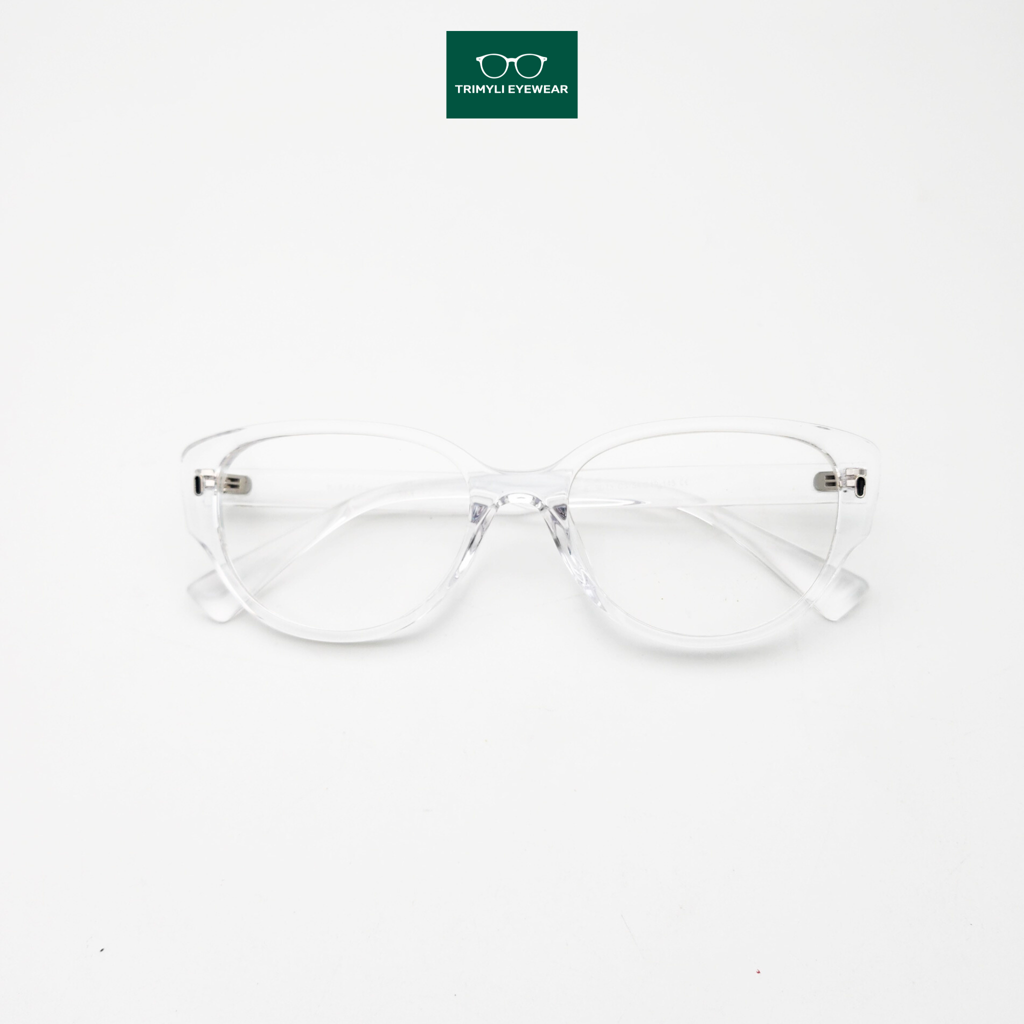 Gọng kính nhựa dẻo siêu nhẹ mắt mèo Trimyli Eyewear 9075