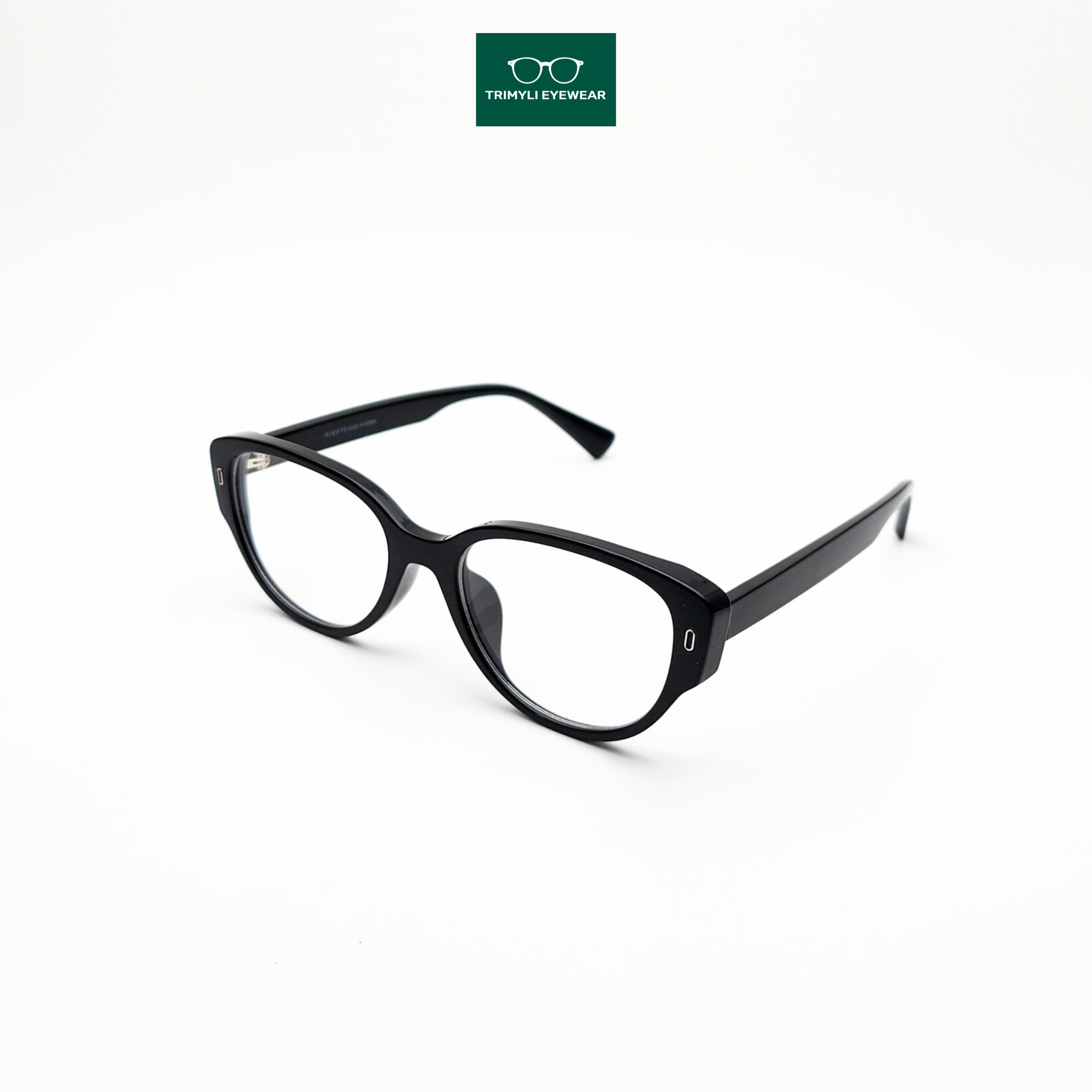 Gọng kính nhựa dẻo siêu nhẹ mắt mèo Trimyli Eyewear 9075