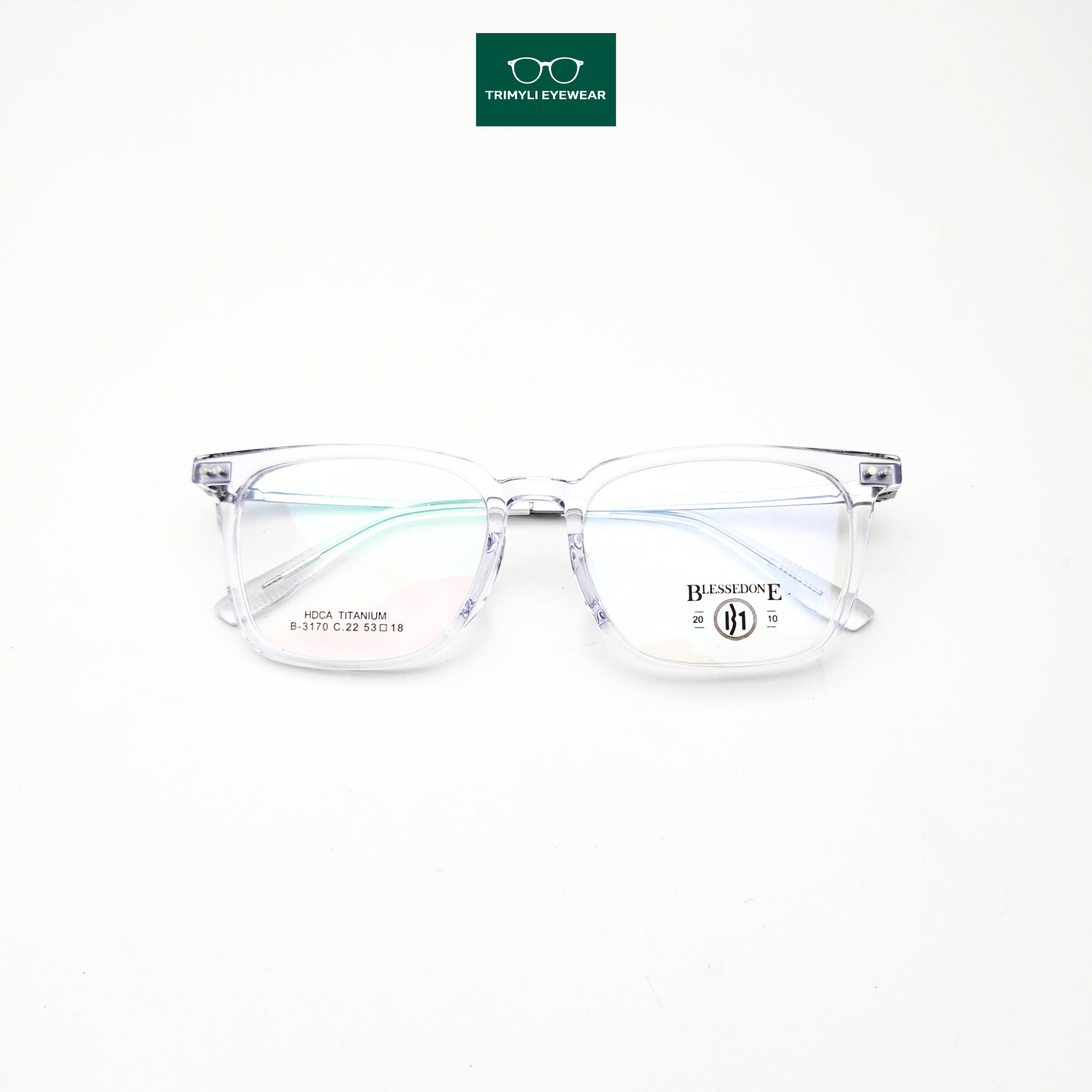 Gọng kính nhựa acetate cao cấp kính nam 3170 Trimyli Eyewear