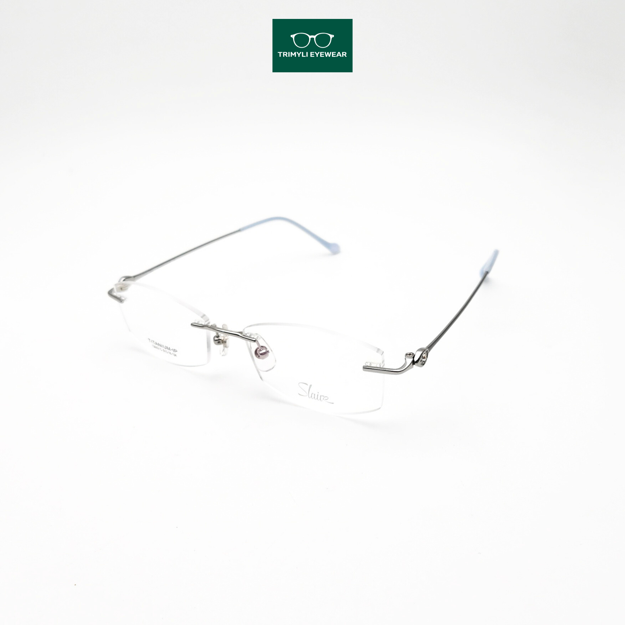 Gọng kính khoan kính nữ Trimyli Eyewear 130031C