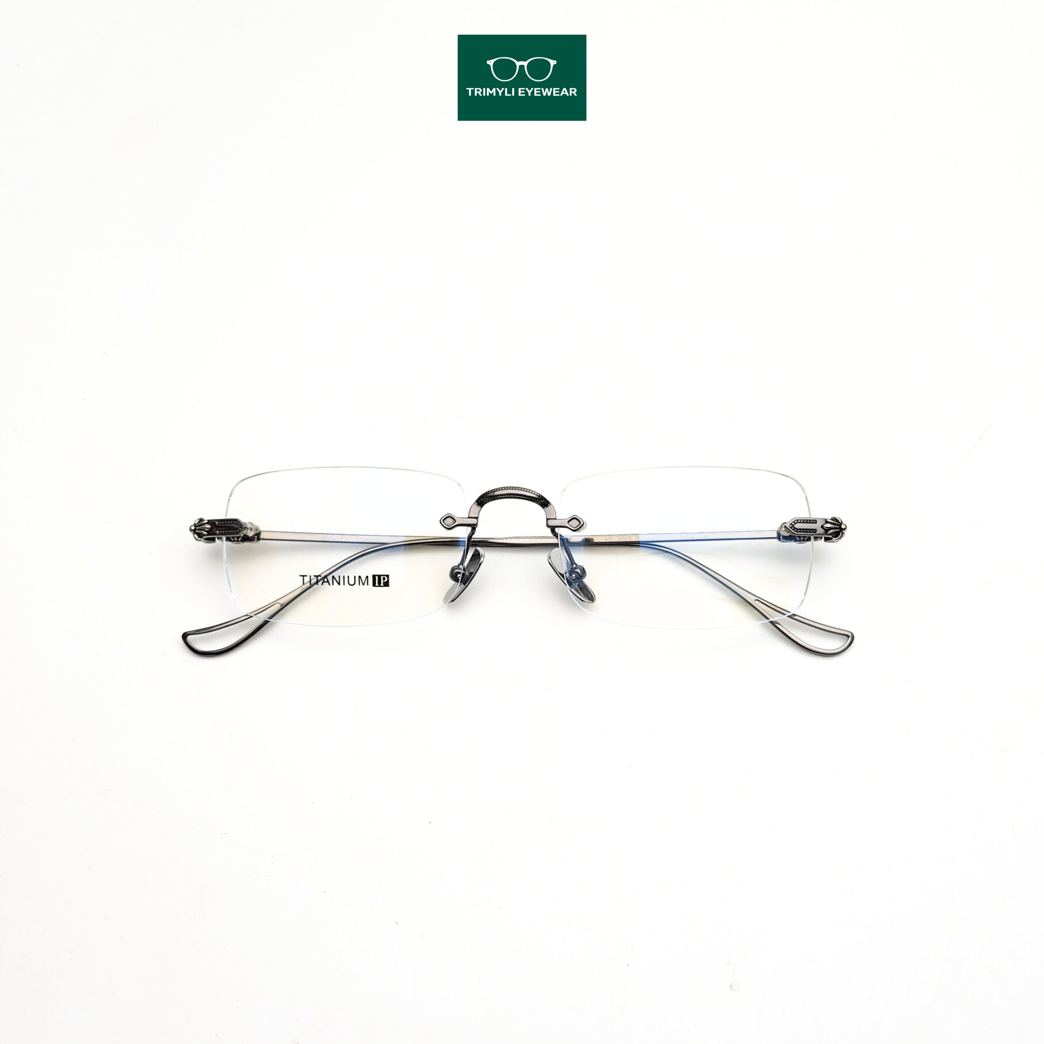 Gọng kính khoan họa tiết thời trang CH2072 Trimyli Eyewear