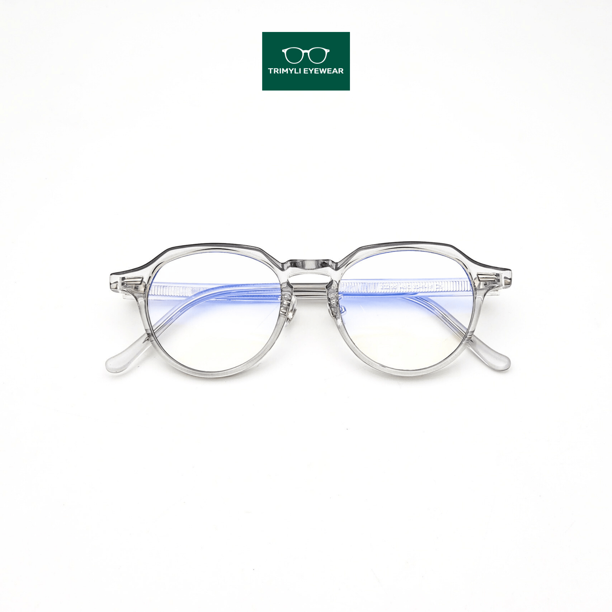 Gọng kính nhựa có đệm mũi kính tròn Trimyli Eyewear 20266