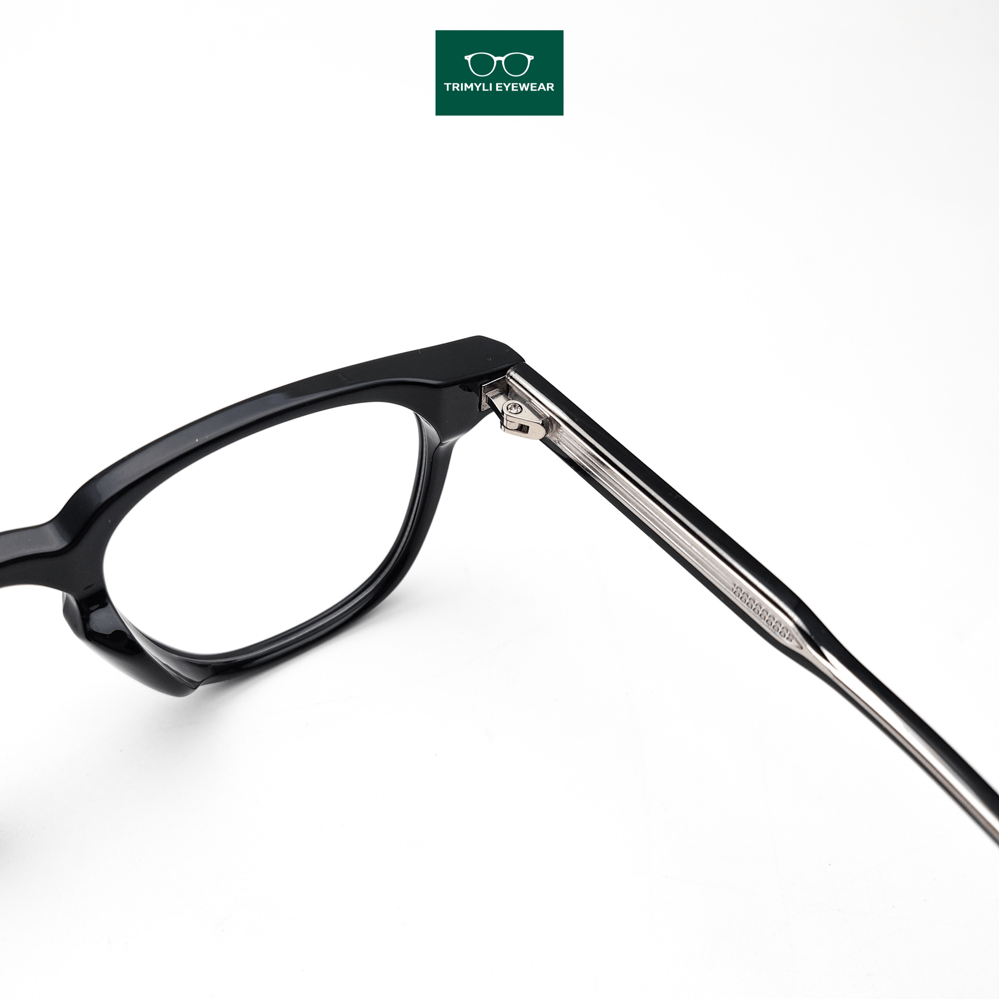 Gọng kính cận dáng vuông tròn kính mắt nam nữ Trimyli Eyewear 9078
