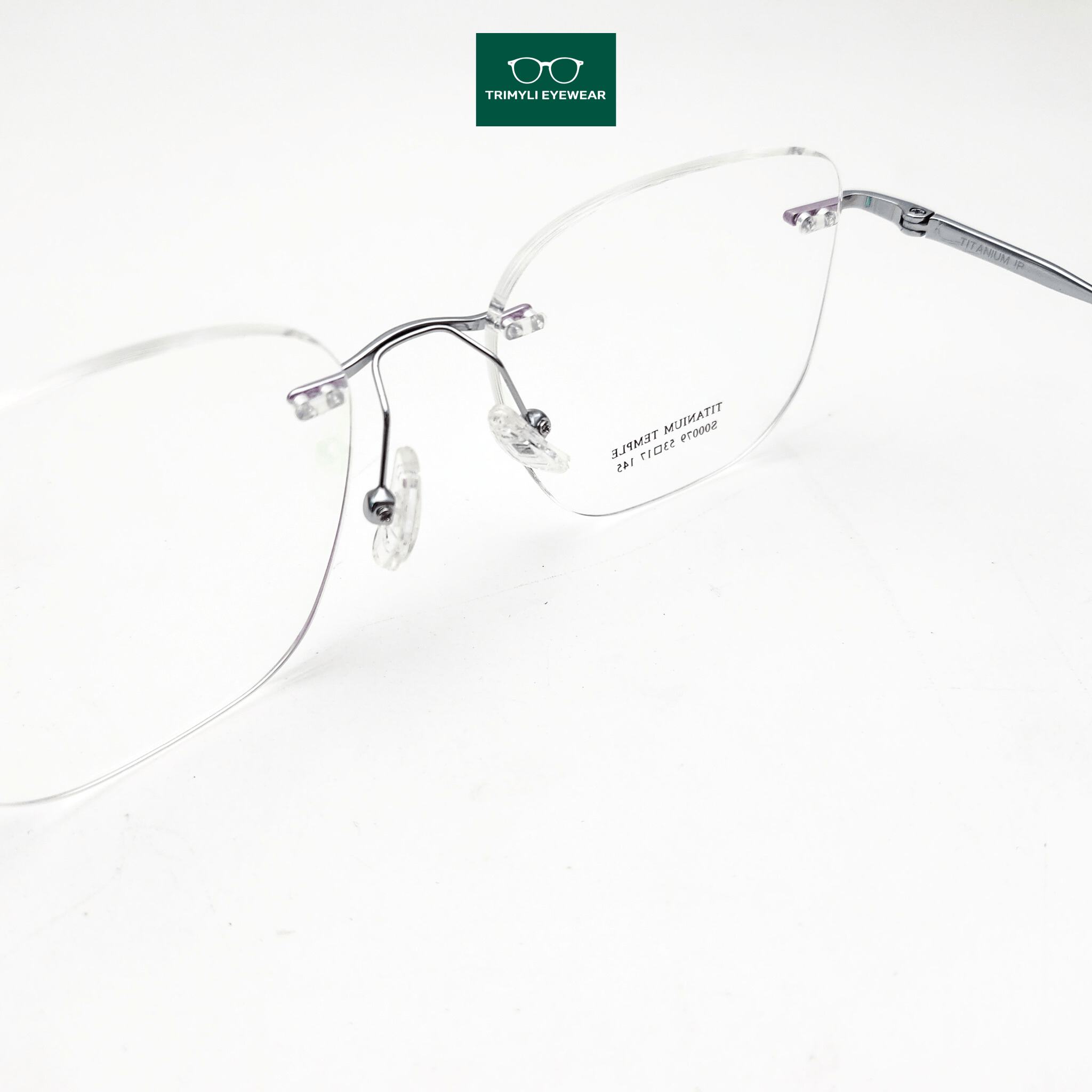 Gọng kính khoan kính không khung Trimyli Eyewear S00079