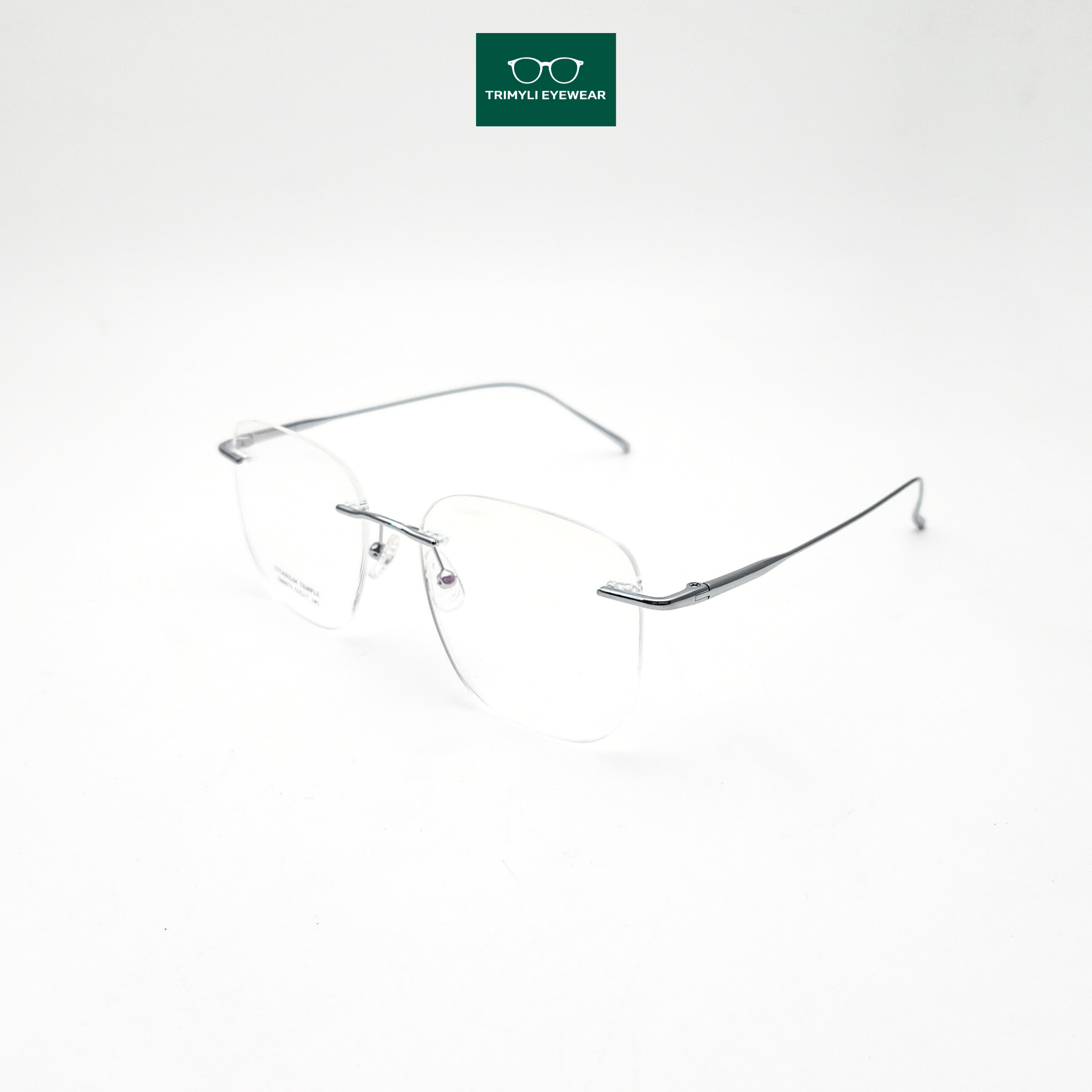 Gọng kính khoan kính không khung Trimyli Eyewear S00079