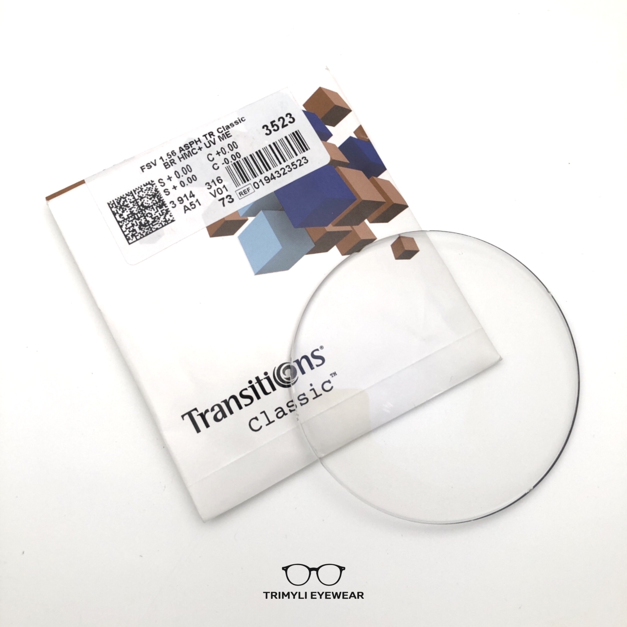 TRÒNG ĐỔI MÀU ESSILOR CLASSIC 1.56 MÀU KHÓI/ MÀU TRÀ