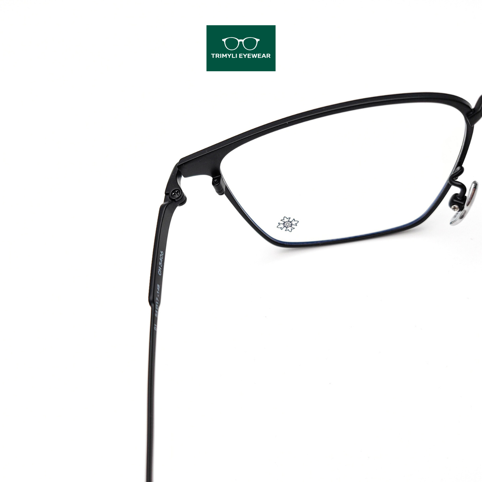 Gọng kính chữ nhật kim loại titanium Trimyli Eyewear CH5406