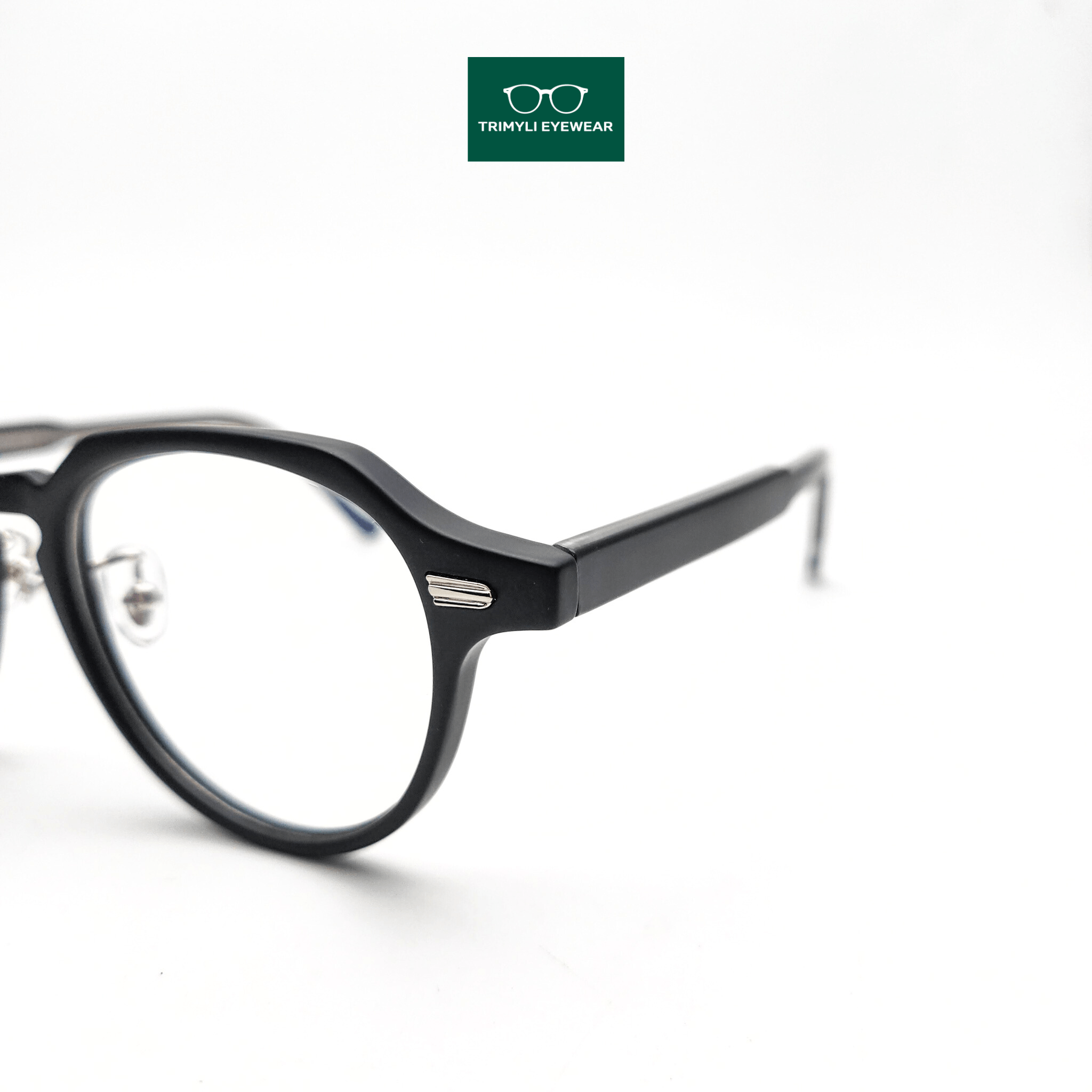 Gọng kính nhựa có đệm mũi kính tròn Trimyli Eyewear 20266