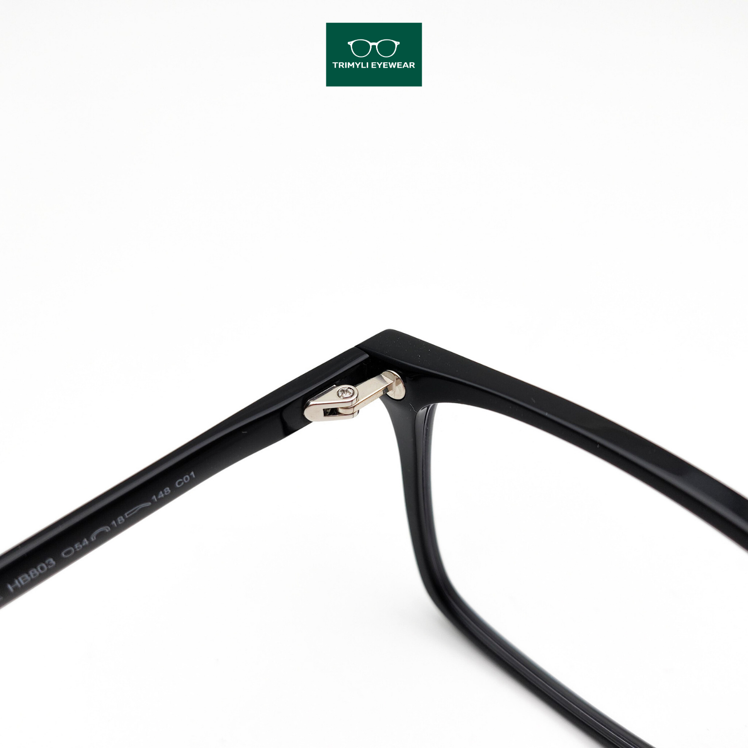 Gọng kính nhựa dáng chữ nhật acetate HB803 Trimyli Eyewear