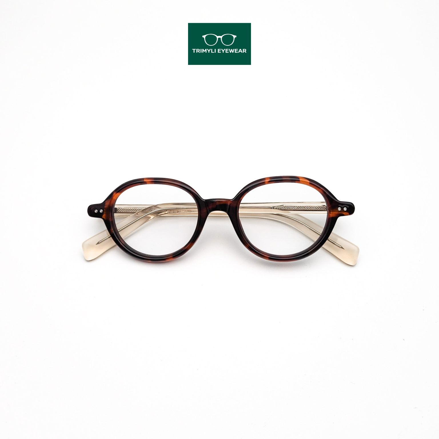 Gọng kính nhựa tròn oval 2310 Trimyli Eyewear