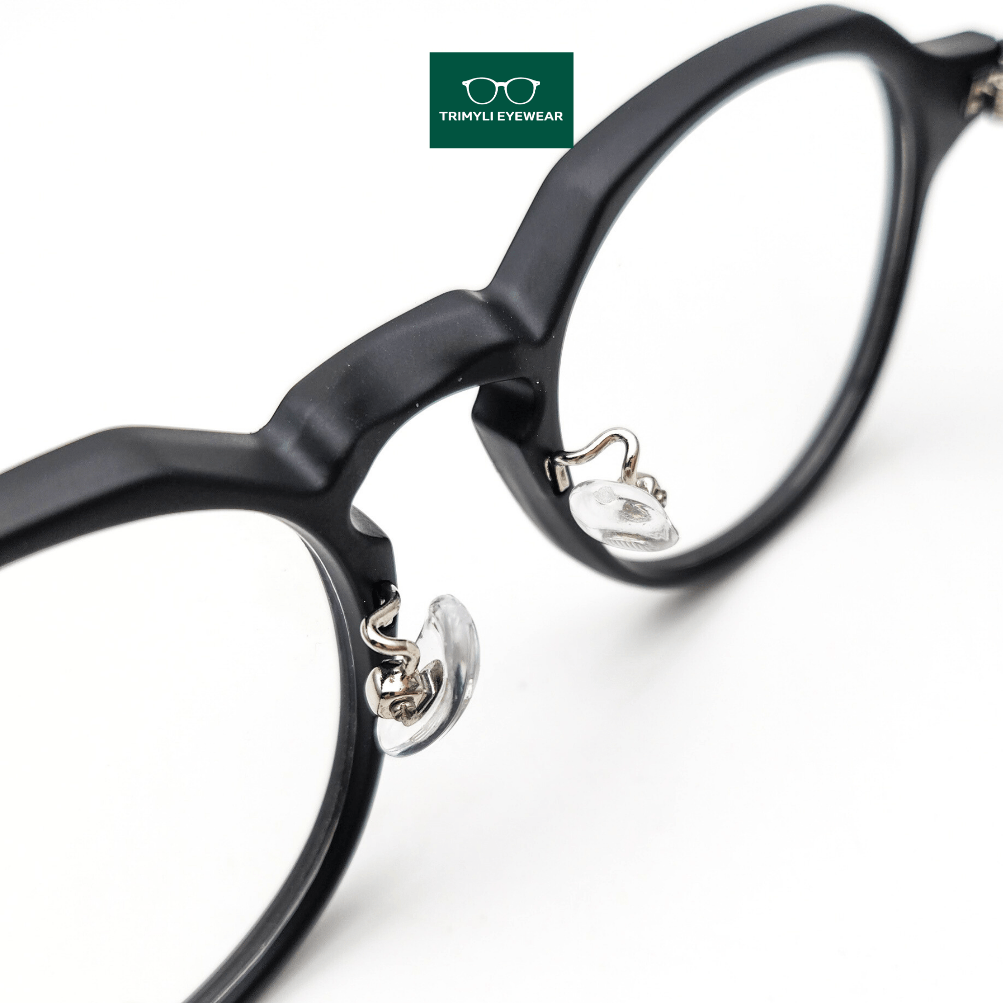 Gọng kính nhựa có đệm mũi kính tròn Trimyli Eyewear 20266