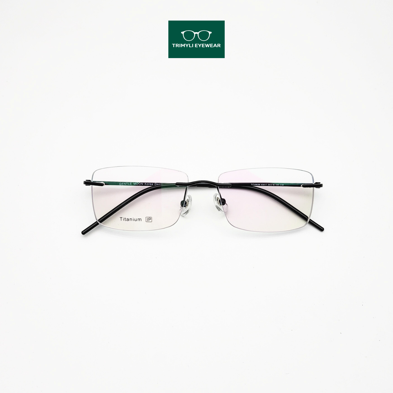 Gọng kính khoan kính chữ nhật 63017 Trimyli Eyewear