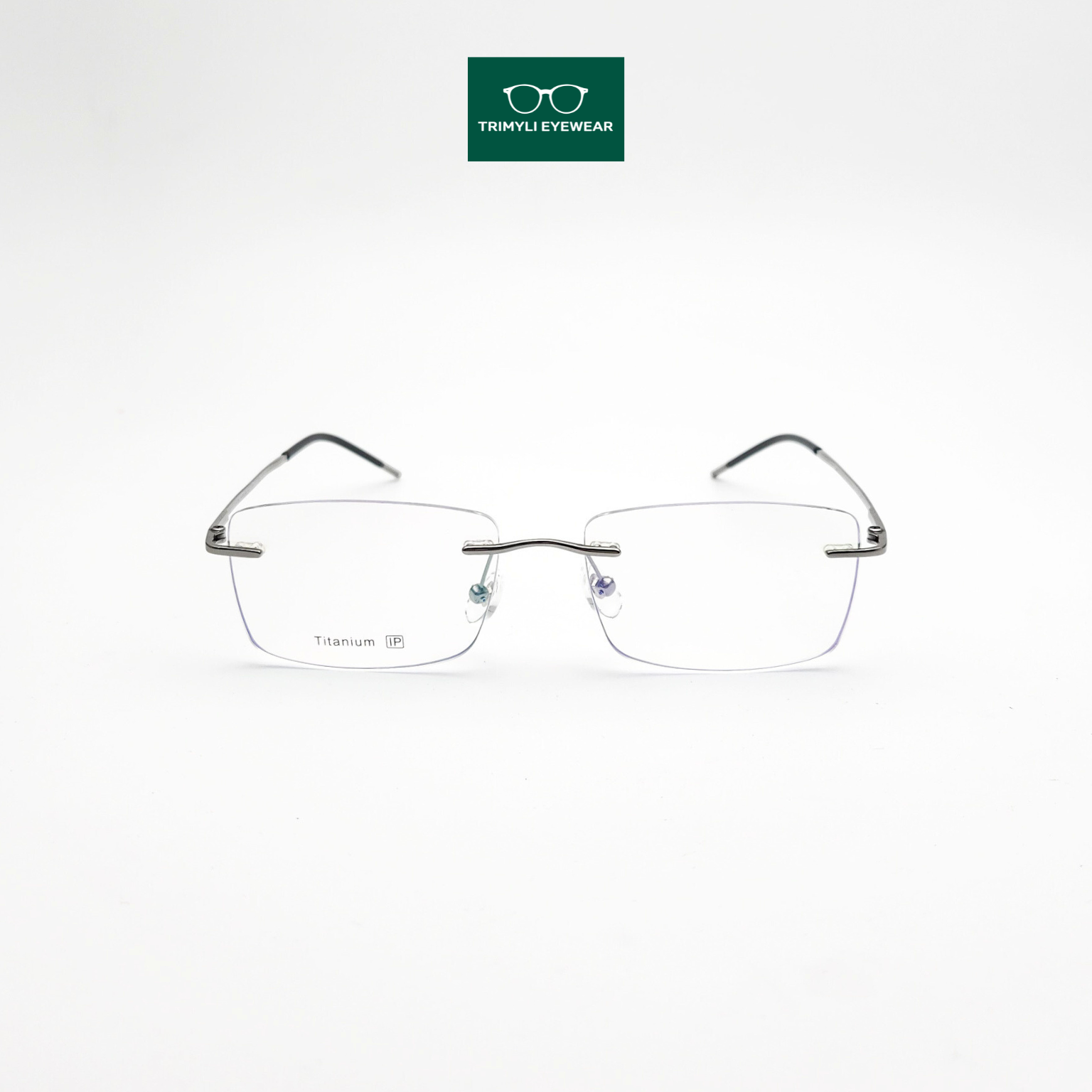 Gọng kính khoan kính chữ nhật 63017 Trimyli Eyewear