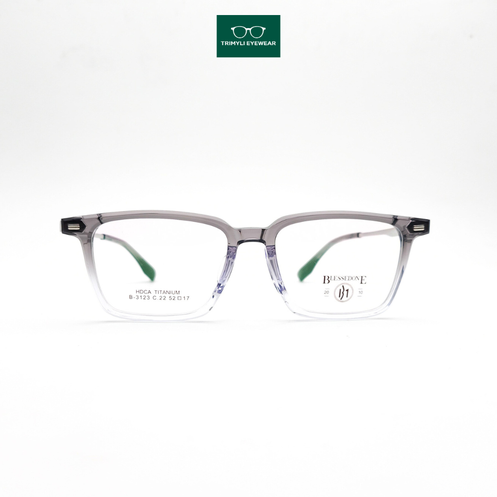 Gọng kính nhựa vuông acetate 3123
