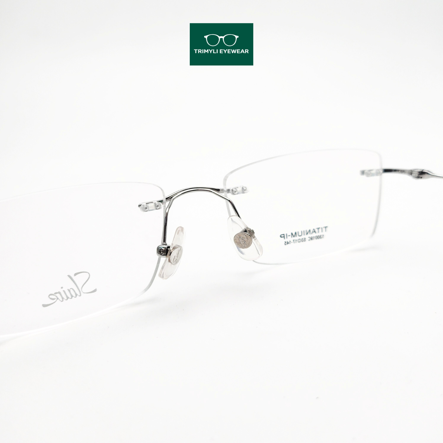 Gọng kính khoan kính không viền 130019C Trimyli Eyewear