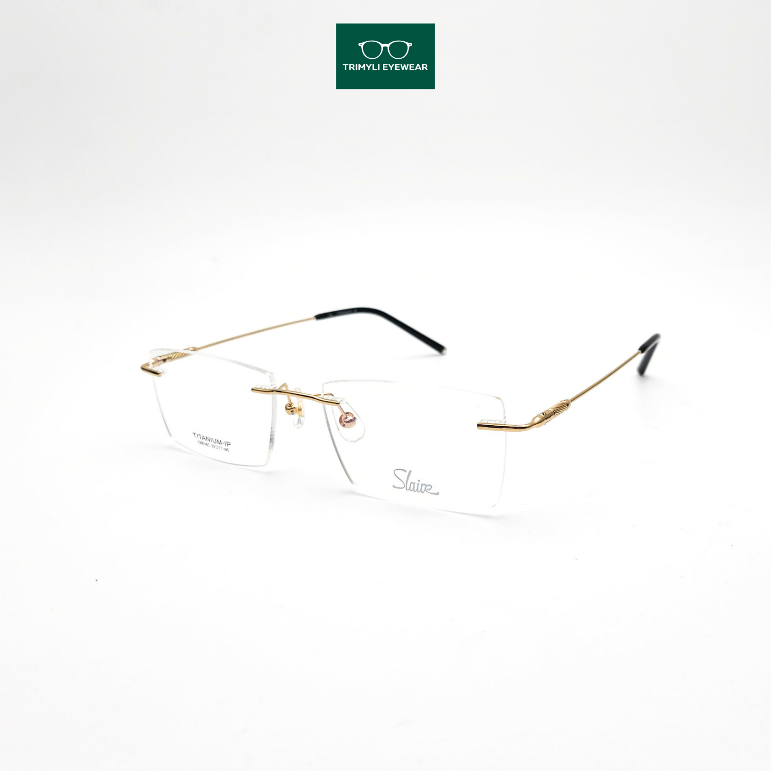 Gọng kính khoan titanium 130016C Trimyli Eyewear