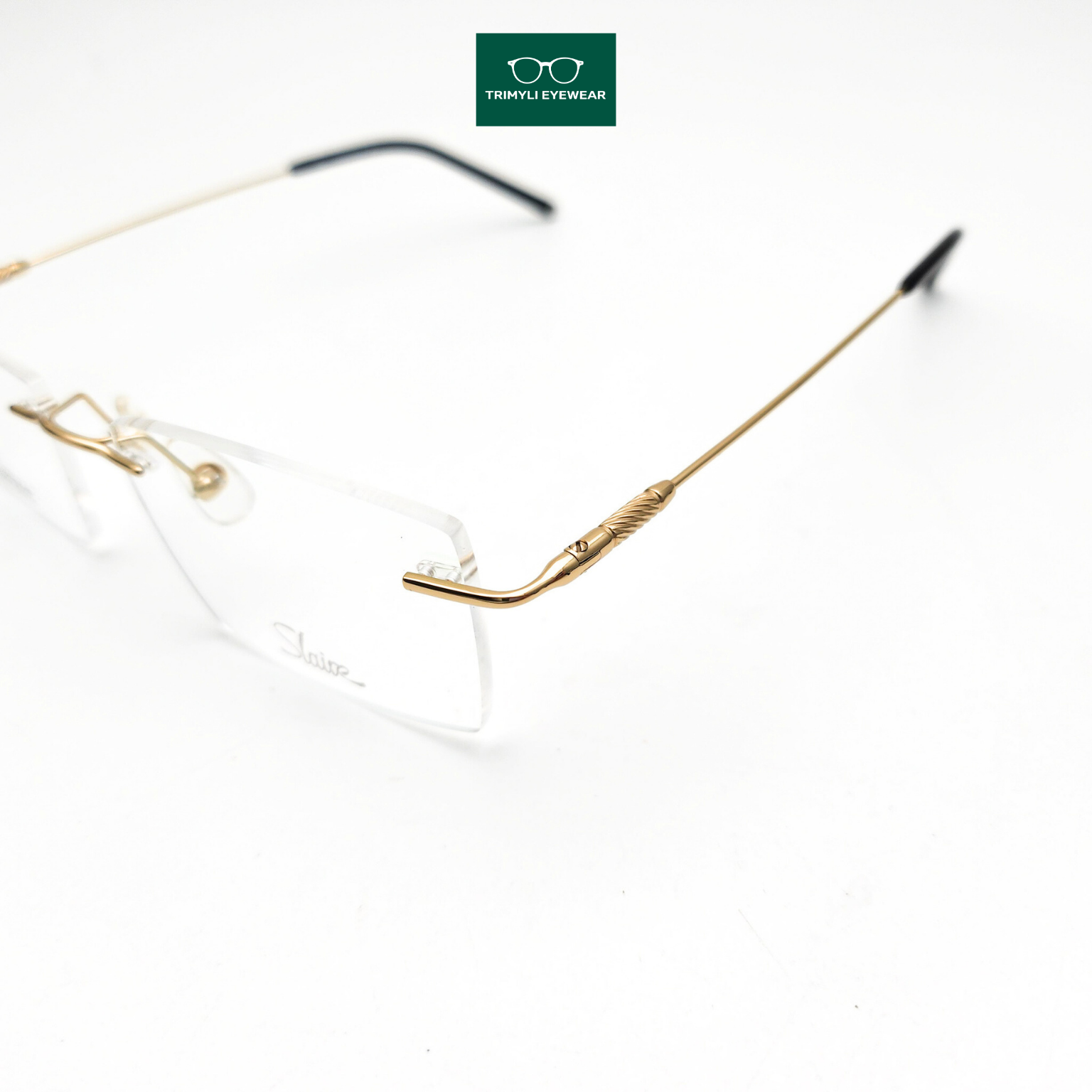 Gọng kính khoan titanium 130016C Trimyli Eyewear