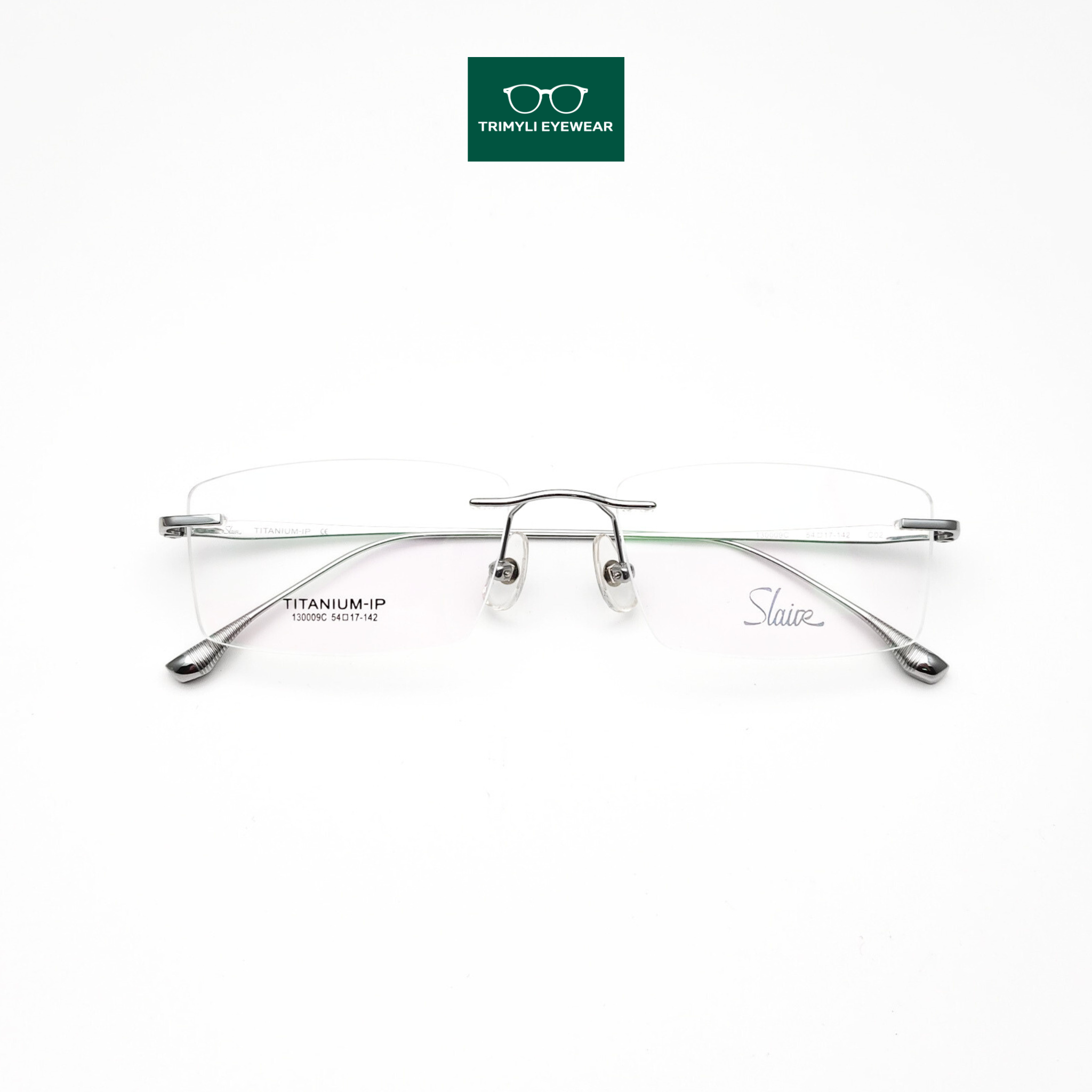 Gọng kính khoan không viền titanium 130009C Trimyli Eyewear