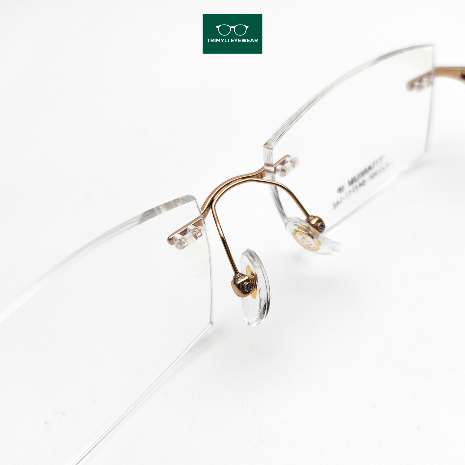 Gọng kính khoan titanium 2356 Trimyli Eyewear