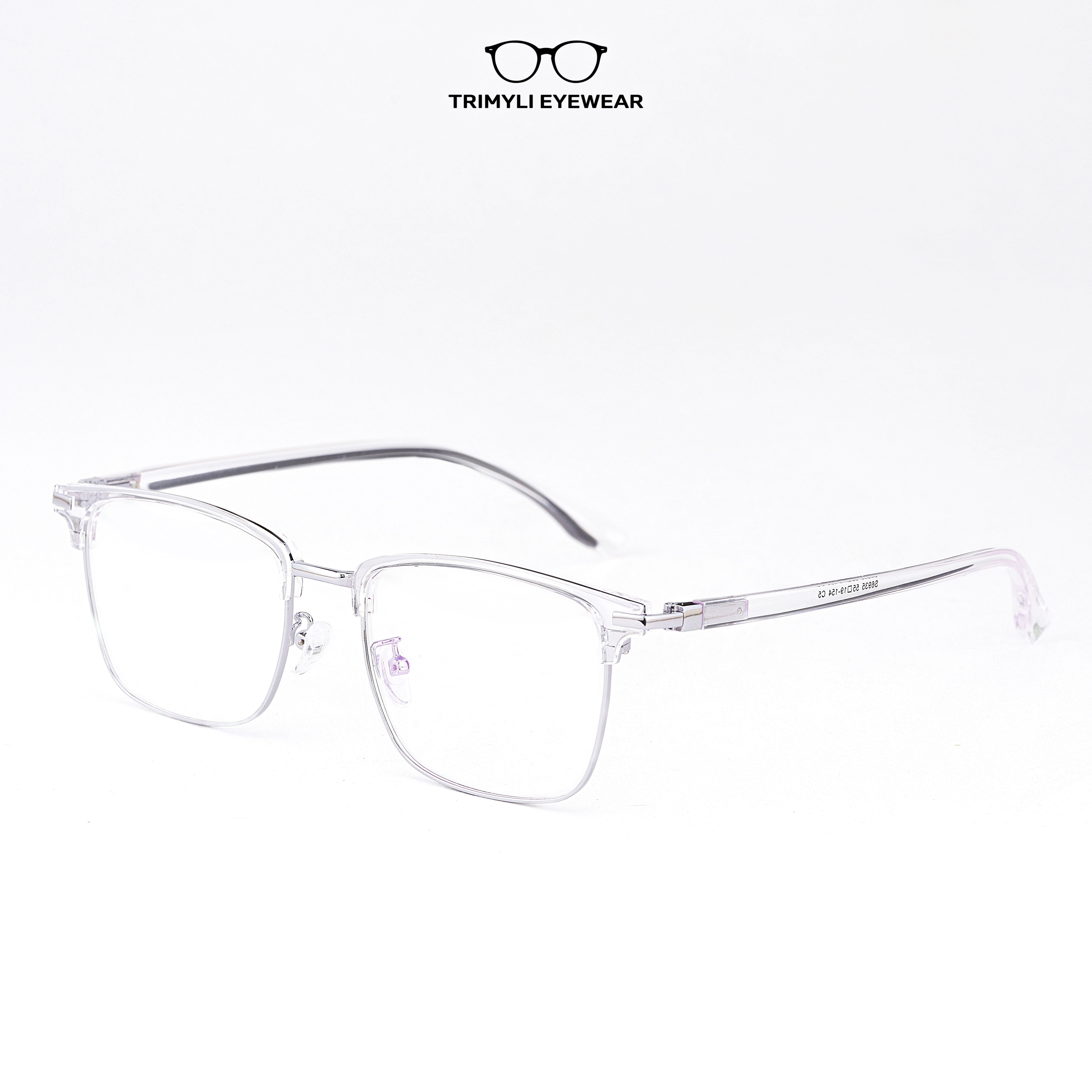 Gọng kính nhựa vuông clubmaster 6935