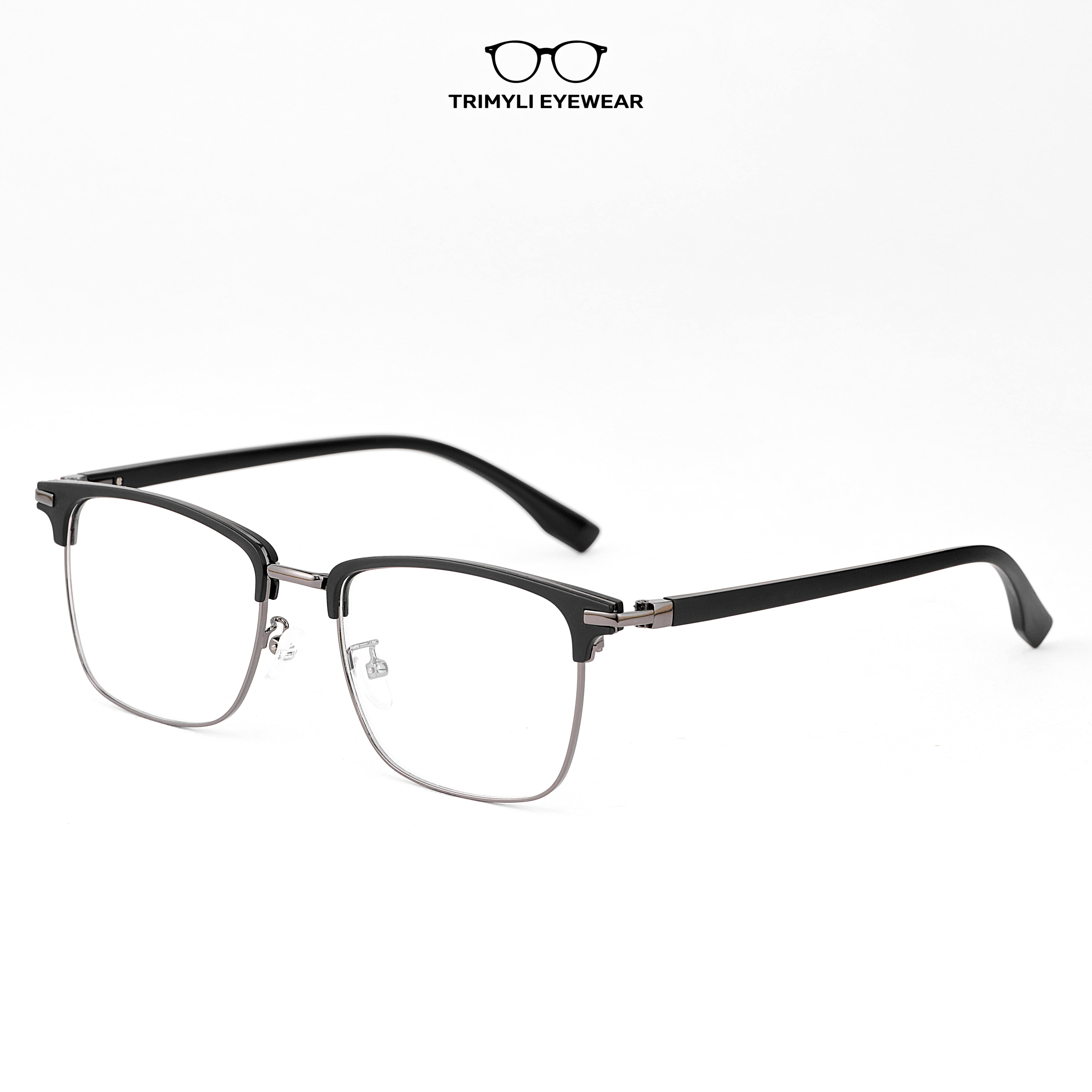Gọng kính nhựa vuông clubmaster 6935
