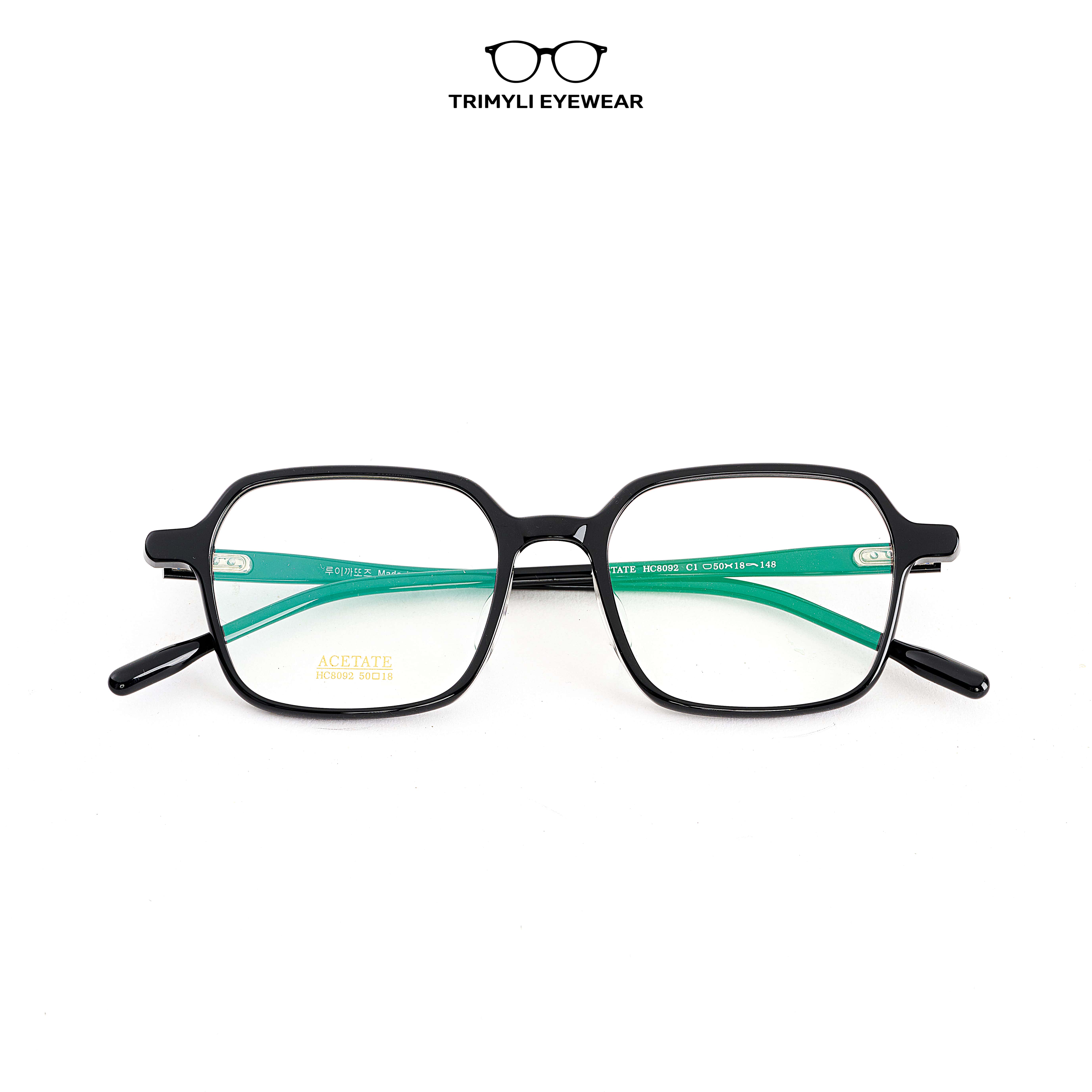 Gọng kính đa giác nhiều màu unisex 8092