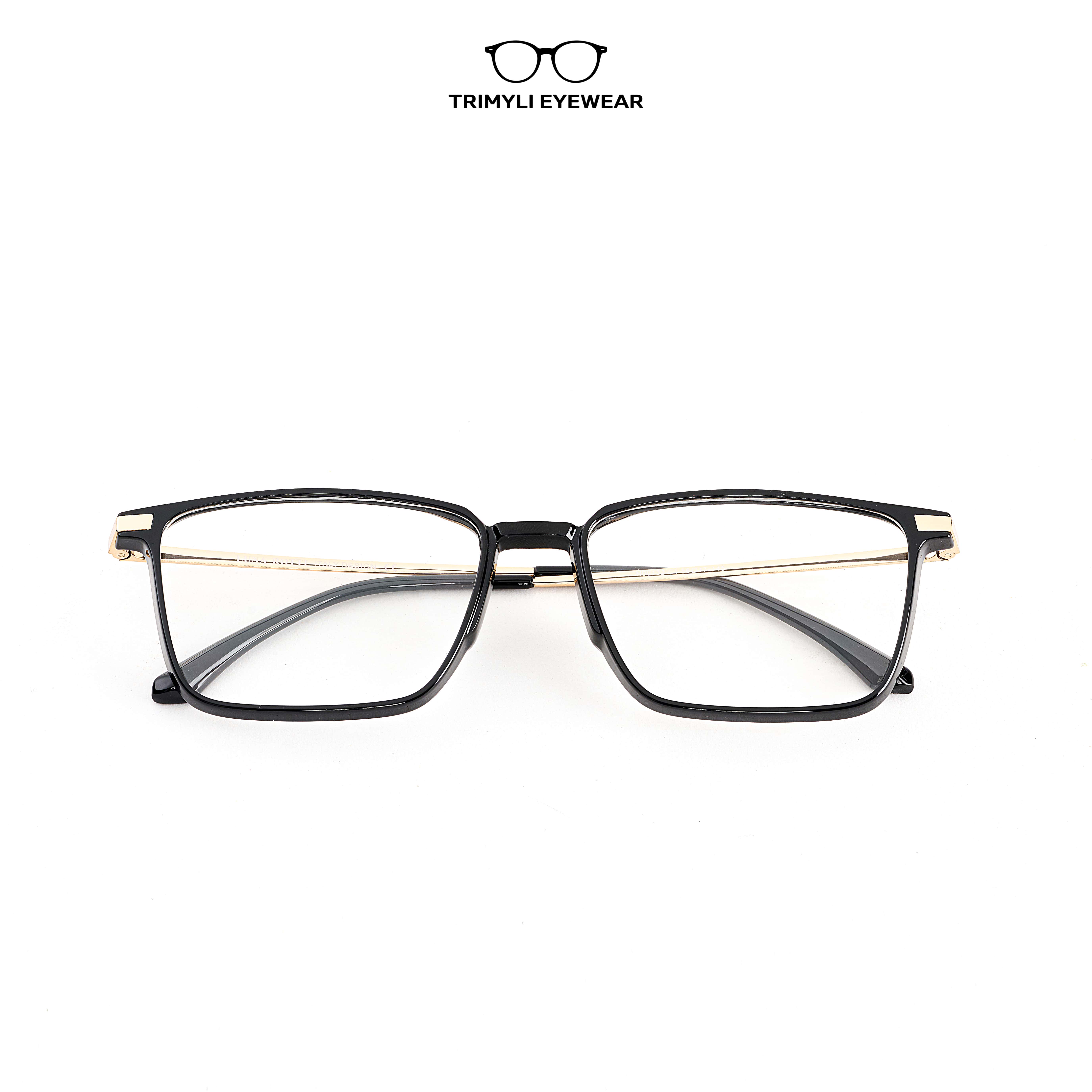 Gọng nhựa dáng vuông càng kim loại 8111 Trimyli Eyewear