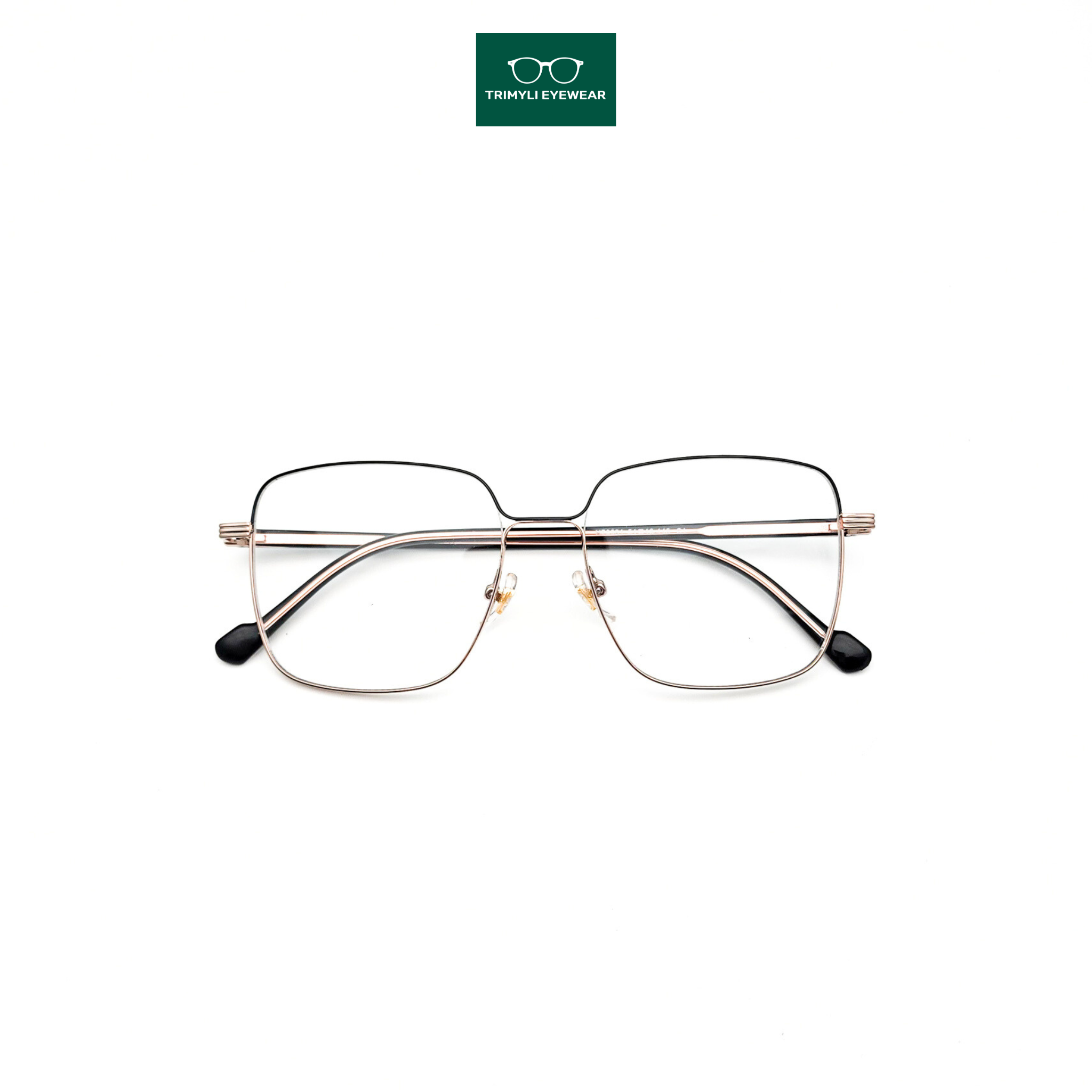 Gọng kính kim loại dáng vuông 70591 Trimyli Eyewear