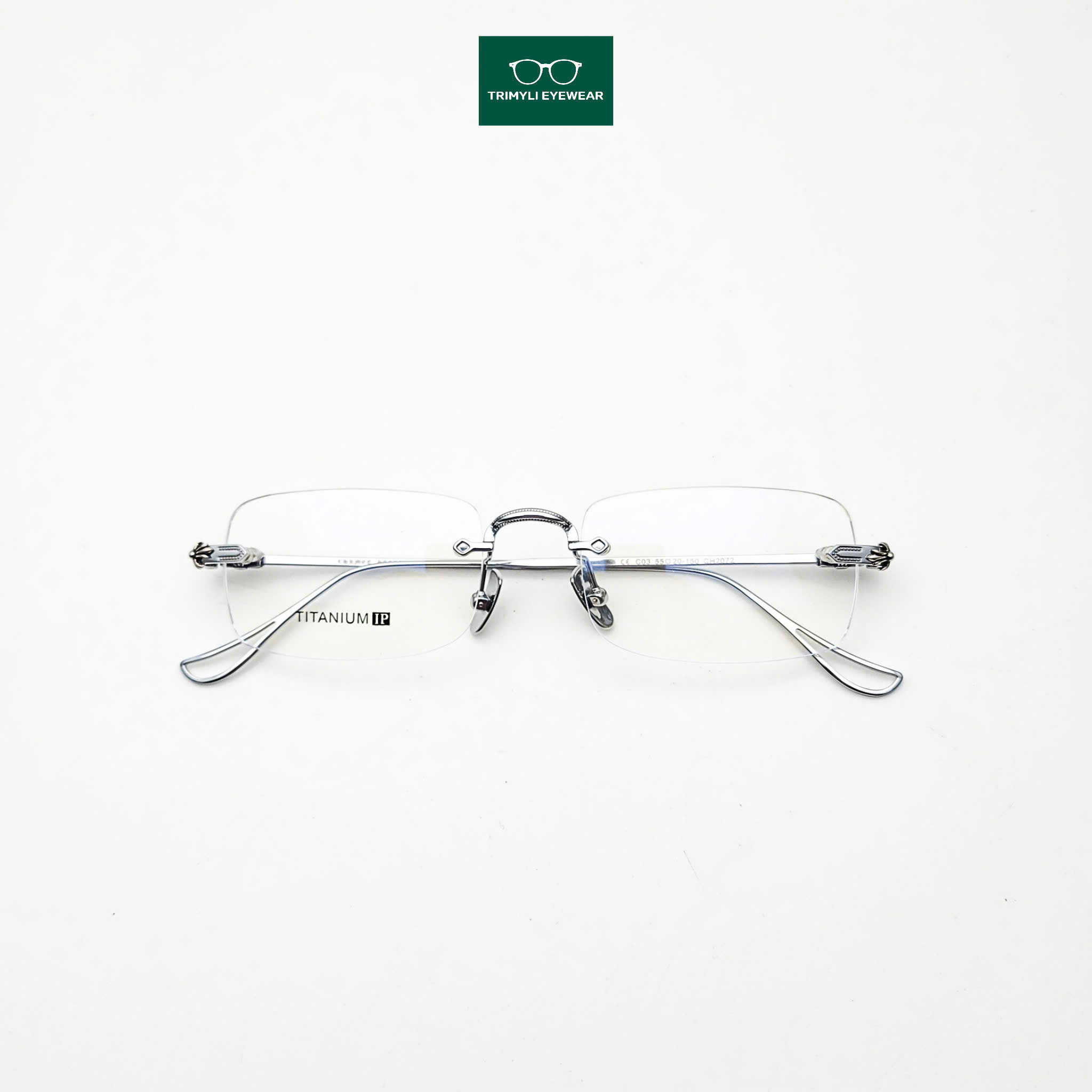 Gọng kính khoan họa tiết thời trang CH2072 Trimyli Eyewear