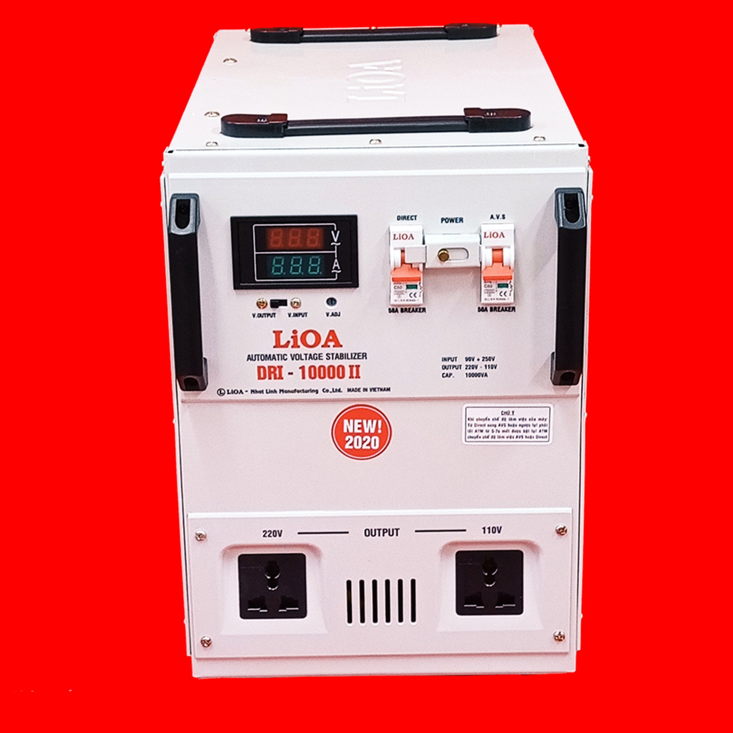 Ổn Áp LIOA DRI - 10KW (90V - 250V)