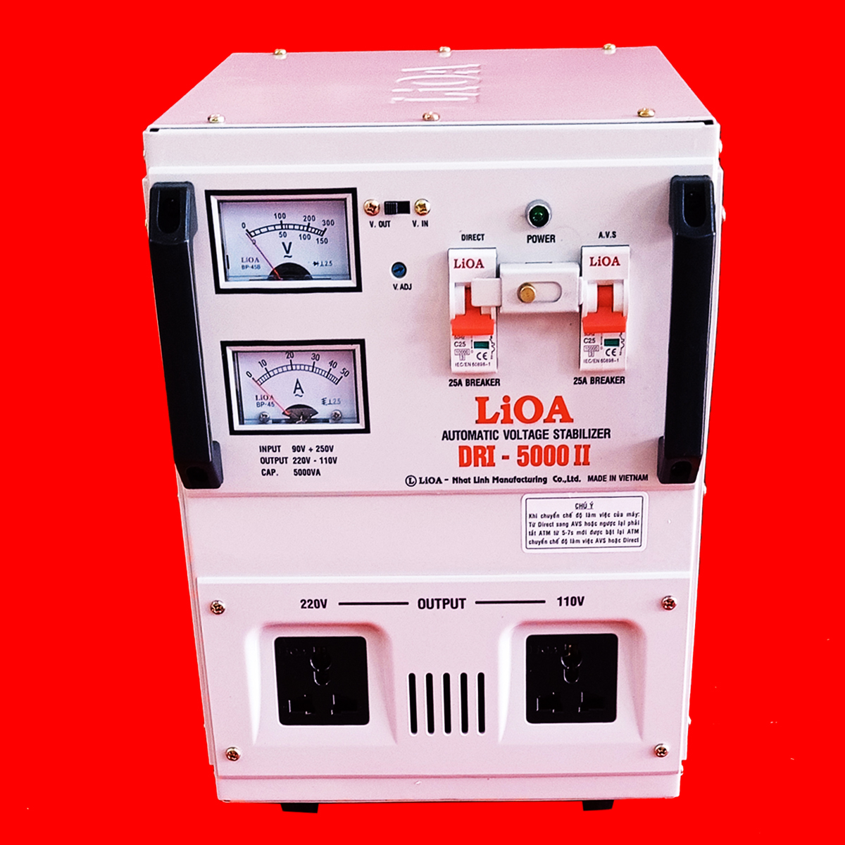 Ổn Áp LIOA DRI - 5KW (90V - 250V)