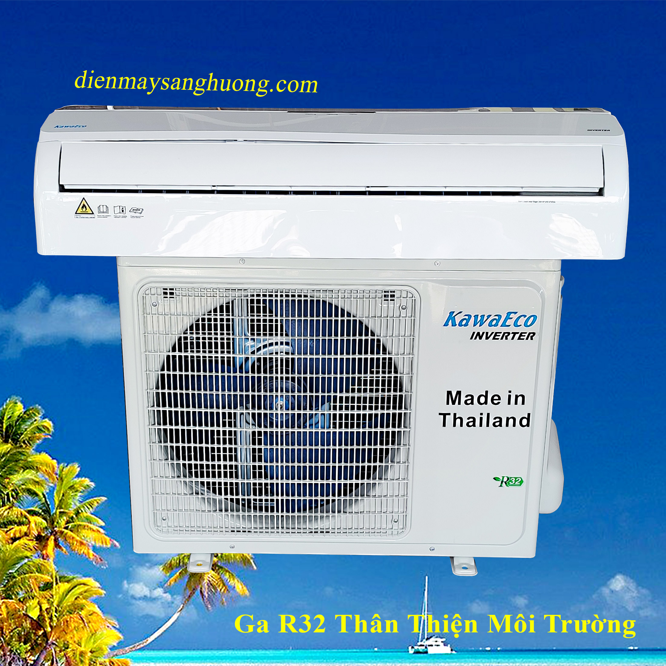 Điều Hoà KawaEco - 18.000BTU – 1C inverter KA – C18SRI.