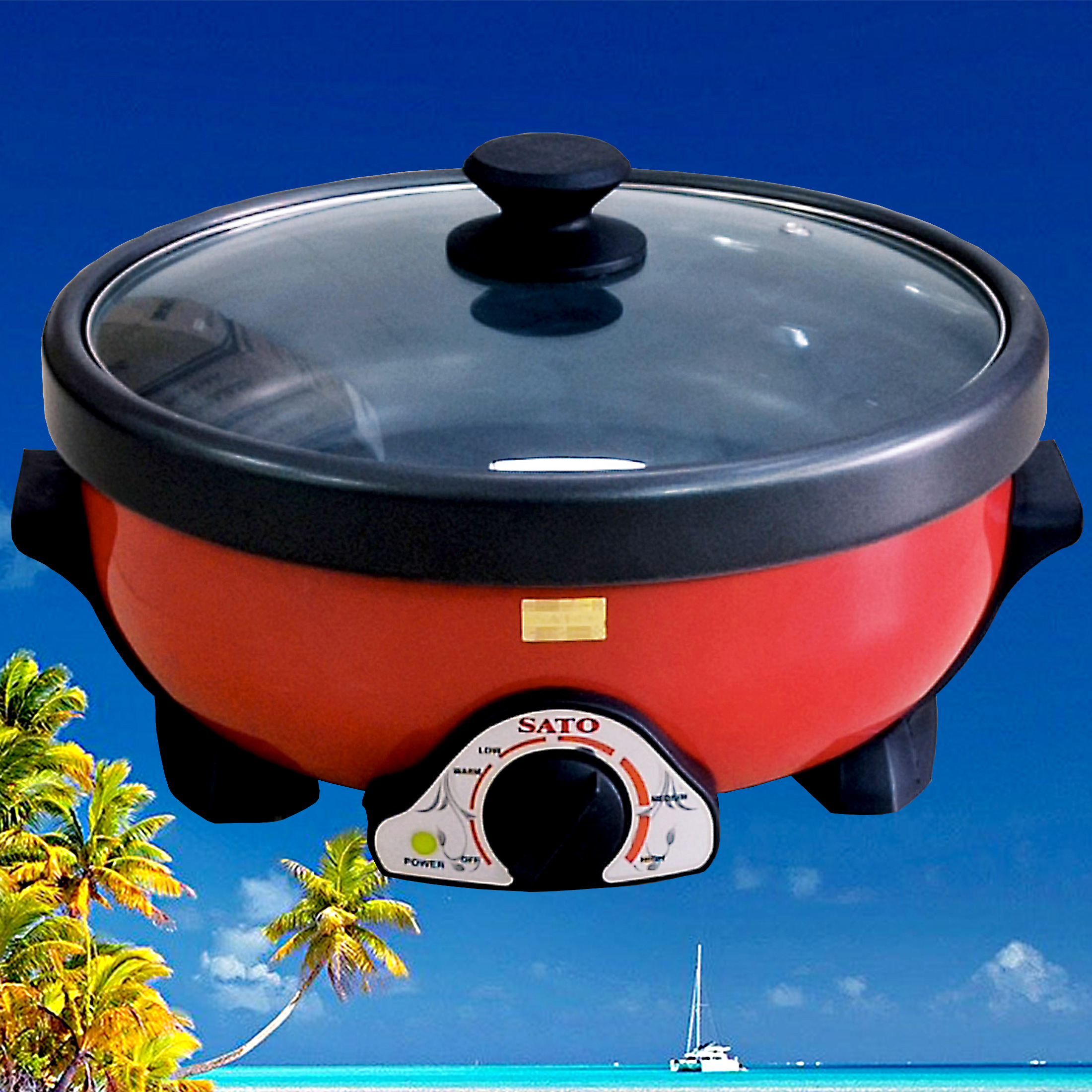 Nồi Lẩu Điện Đa Năng SATO - 5.0L - 500HP