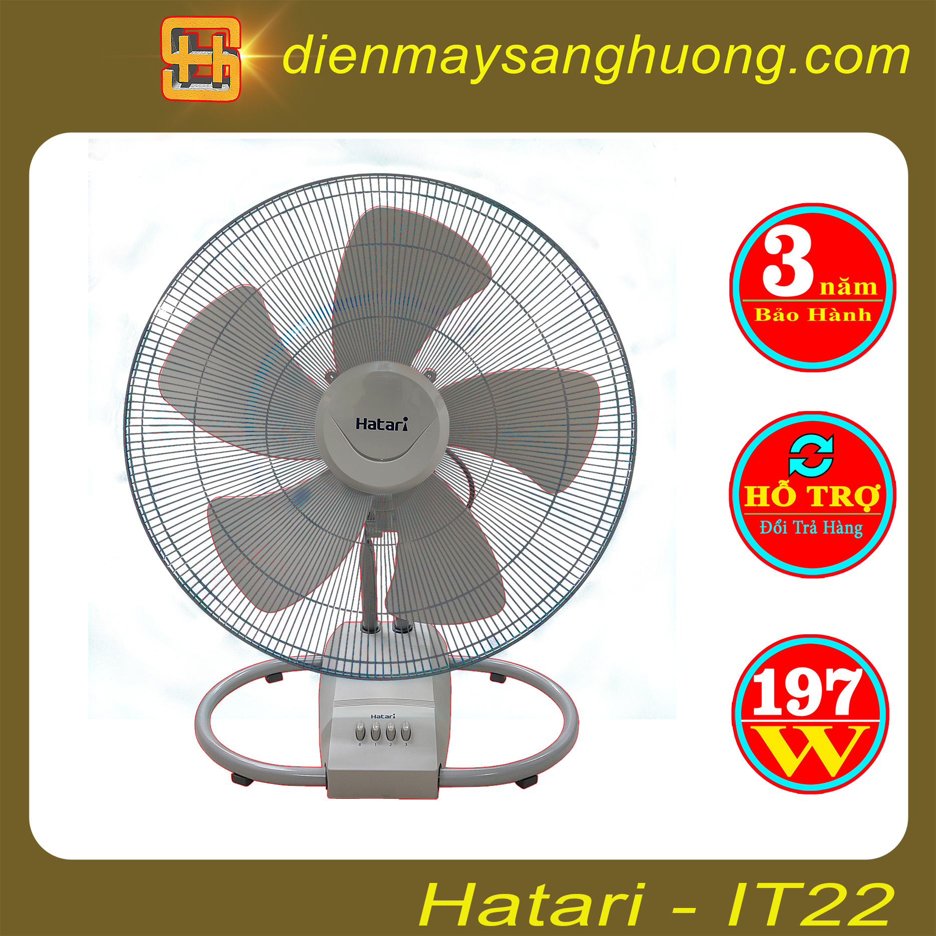 Quạt Công Nghiệp Hatari - IT22M1