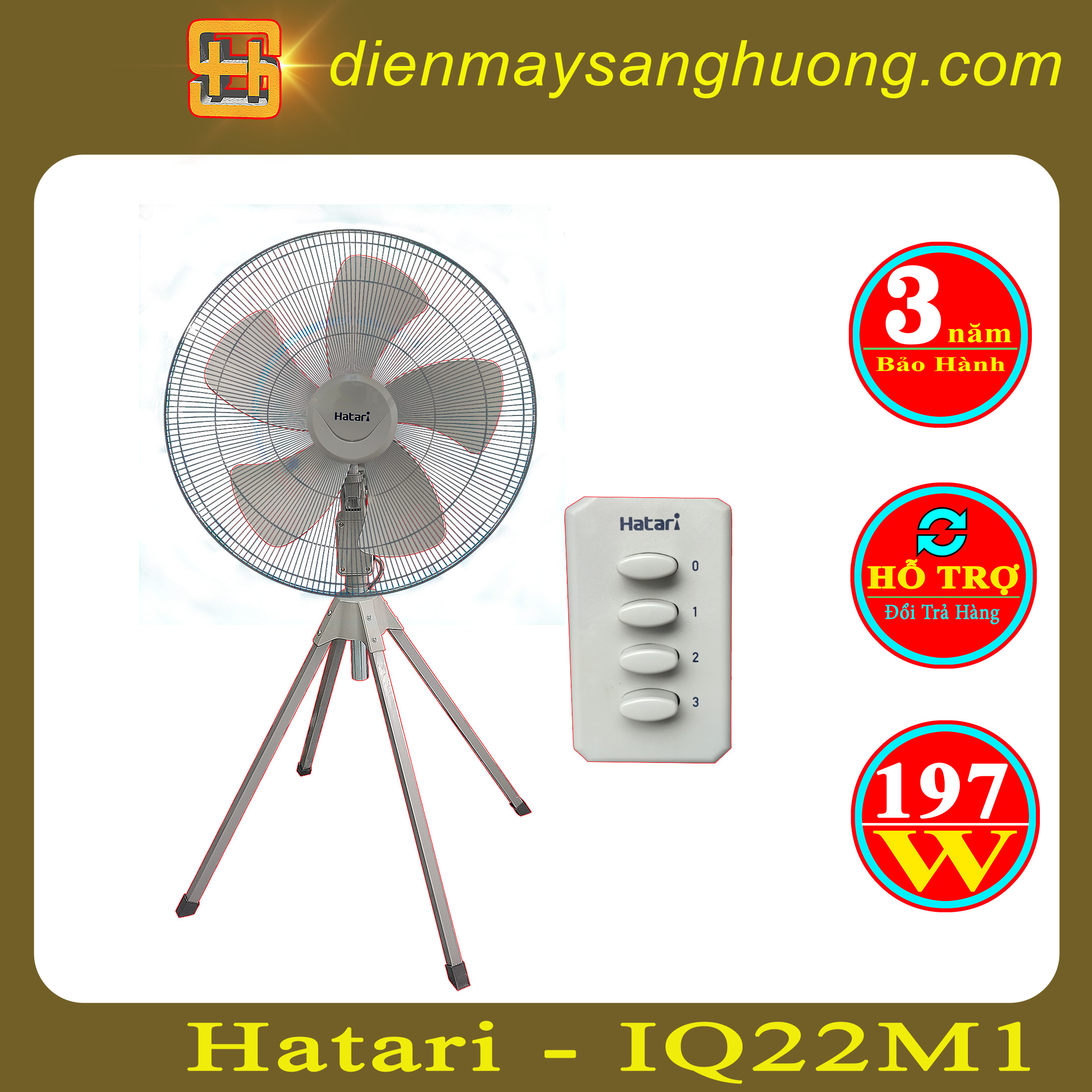 Quạt Cây Công Nghiệp Hatari - IQ22M1