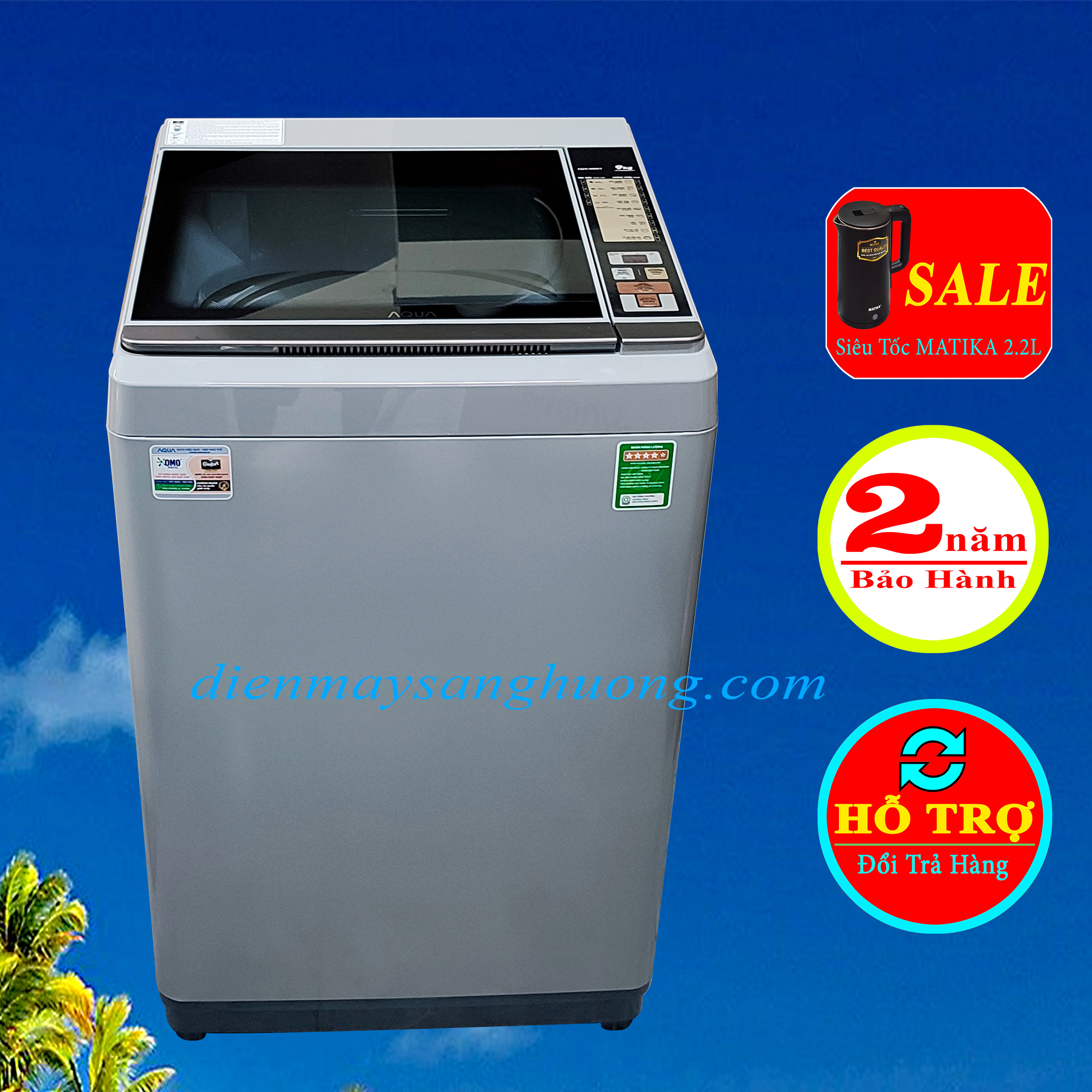 Máy Giặt AQUA – AQW - S90CT