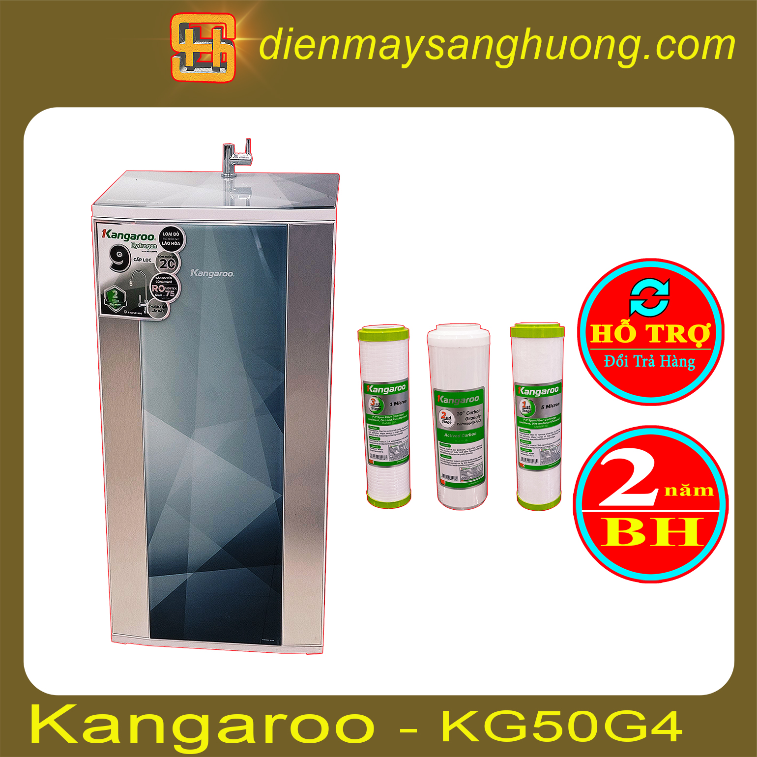 Máy Lọc Nước Kangaroo hydrogen - KG50G4