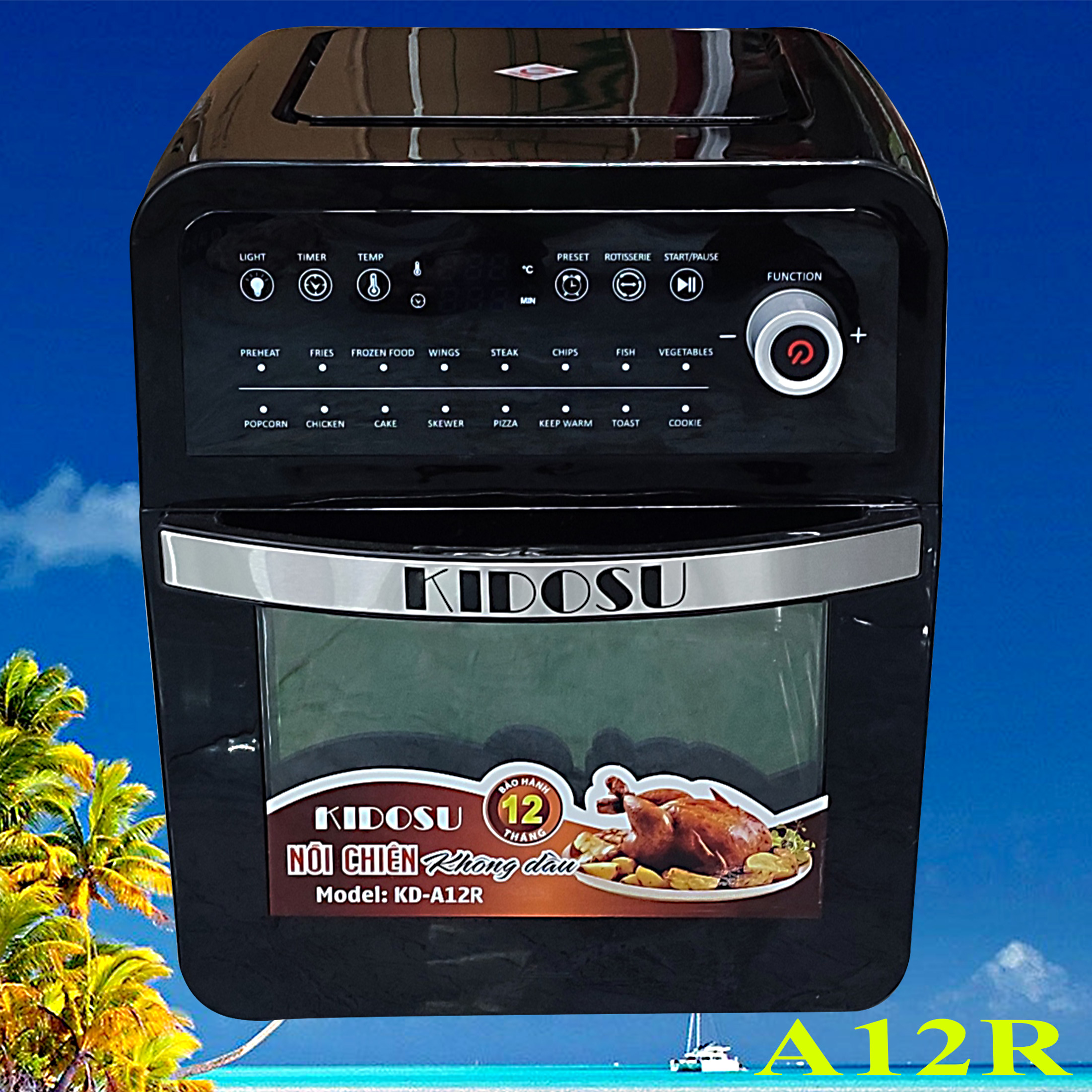 NỒI CHIÊN KHÔNG DẦU KIDOSU <KD - A12R>