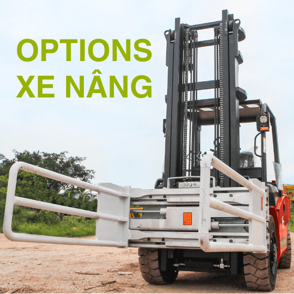 Phụ tùng xe nâng options xe nâng phổ biến tại VN