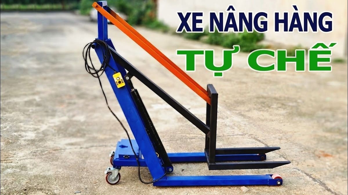 Xe Nâng Tay Tự Chế Là Gì? Cách Làm Xe Nâng Tay Tự Chế