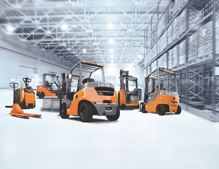 Thương hiệu xe nâng Toyota Material Handling