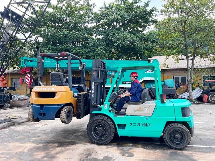 Thương hiệu xe nâng Mitsubishi Forklift Trucks