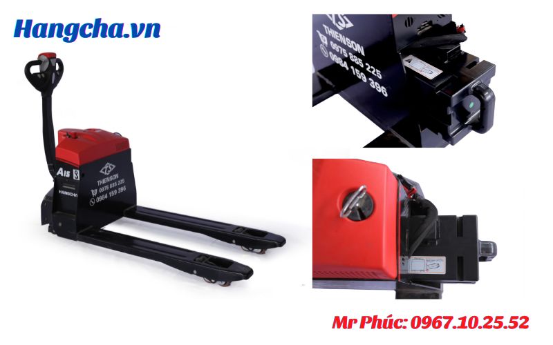 Xe nâng tay điện Mini Hangcha- Phiên bản Tiêu chuẩn tải trọng từ 1.5 tấn đến 2 tấn