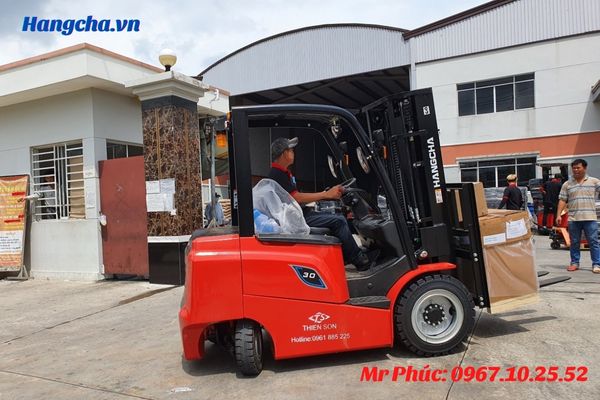 Xe nâng điện 3 tấn