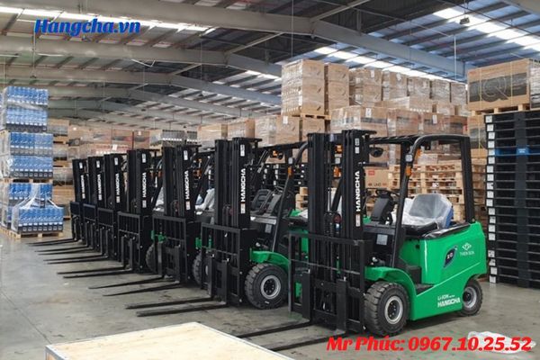 xe nâng điện ngồi lái