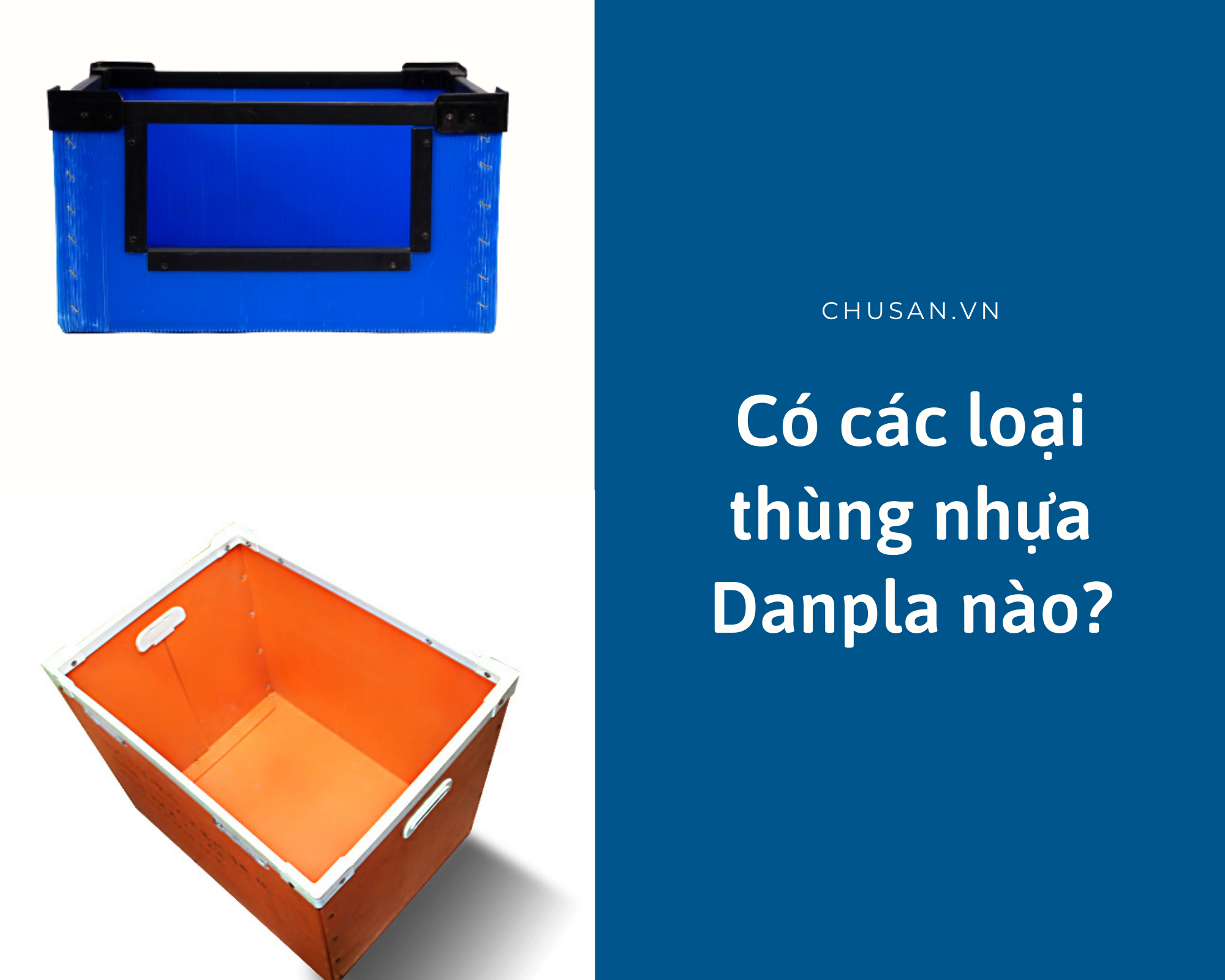 Có Các Loại Thùng Nhựa Danpla Nào?