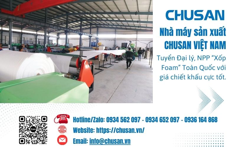 Xốp Foam giá siêu tốt - Tuyển đại lý phân phối xốp foam trên toàn quốc