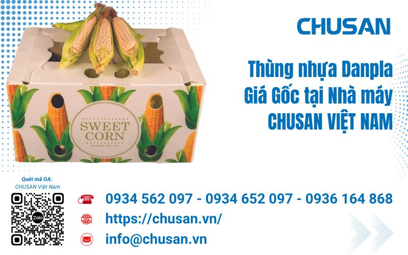 Thùng Danpla giá gốc siêu tốt tại Nhà máy CHUSAN Việt Nam